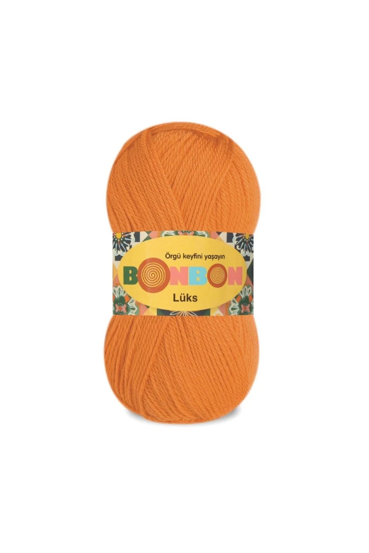 NAKO Bonbon Lüks 98406 Turuncu (5 Adet) Örgü İpi