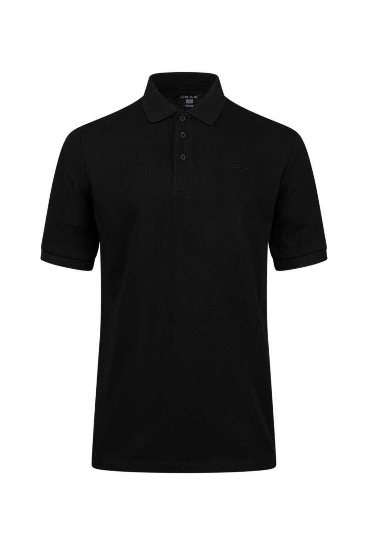 2AS Andy Erkek Polo Yaka T-shirt Siyah 2asandytfbm25-0924