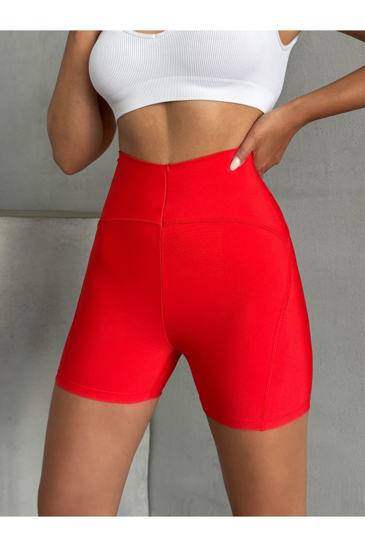 Miss Prova Toparlayıcı Spor Şort/Kısa Tayt MISSSRT7319