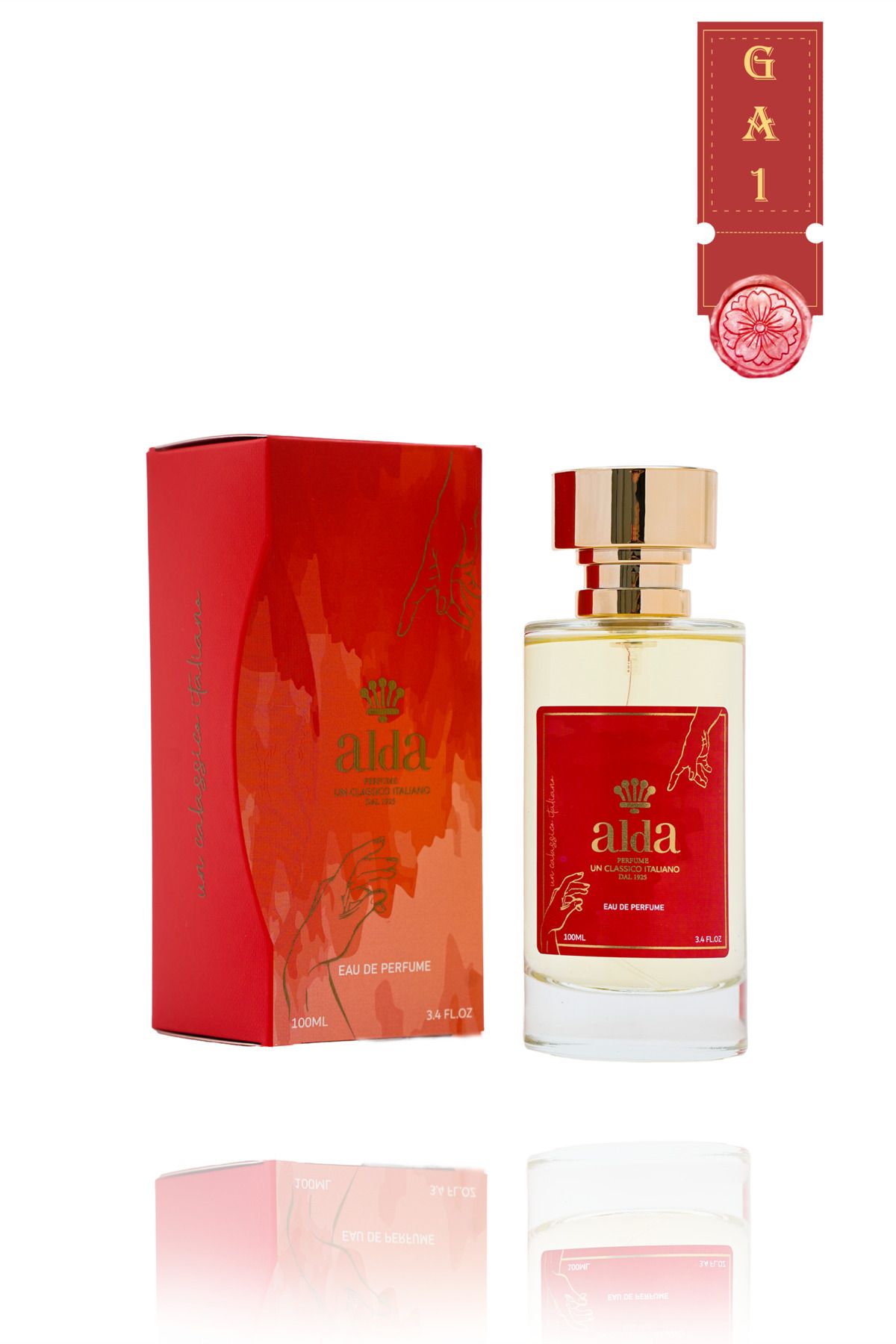 Alda Perfume GA1 Odunsu - Oryantal Edp Kadın Edp Parfüm 100 Ml