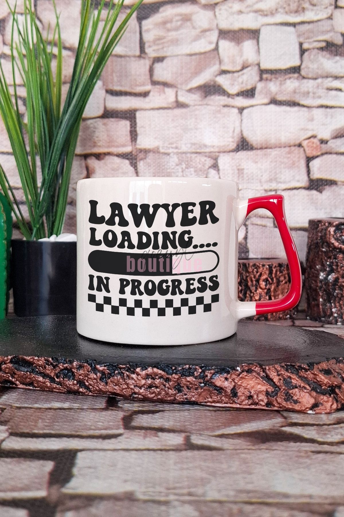 qoeuyl boutique Lawyer Loading...... In Progress Yazılı Komik Avukat Hediyelik Kulplu Kupa Bardak