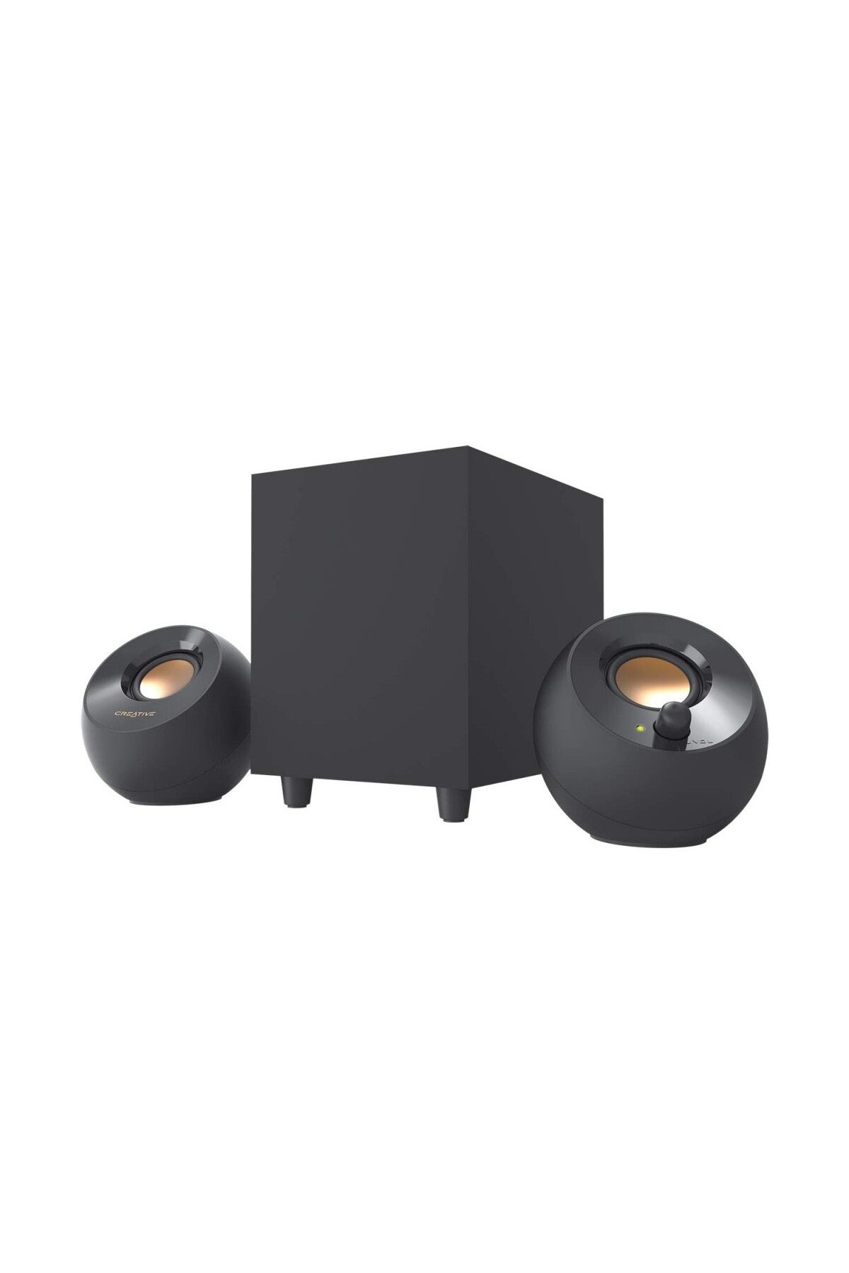 CREATIVE Pebble Plus 2.1 35 W Multimedya Stereo Hoparlör Seti Siyah
