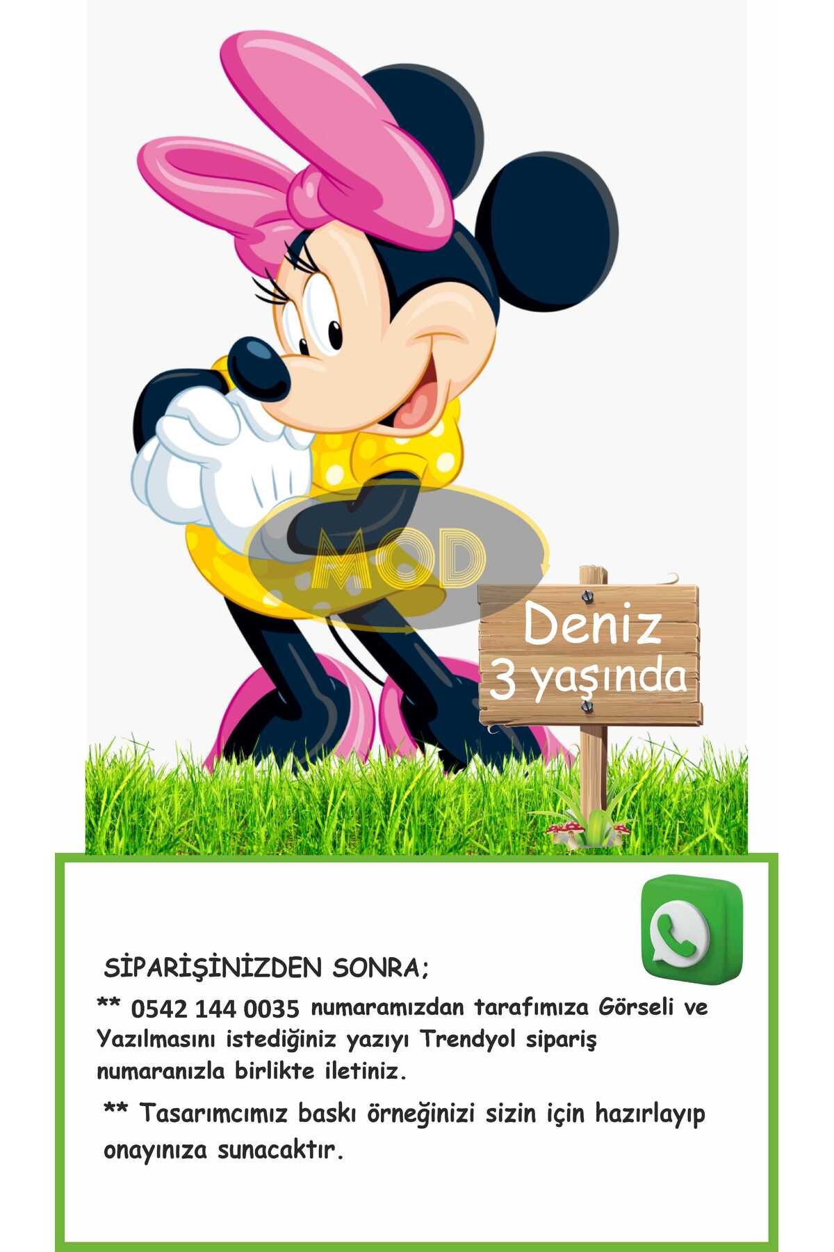 MOD DOĞUM GÜNÜ 3 BOYUTLU AYAKLI MAKET PANO 50X70 CM