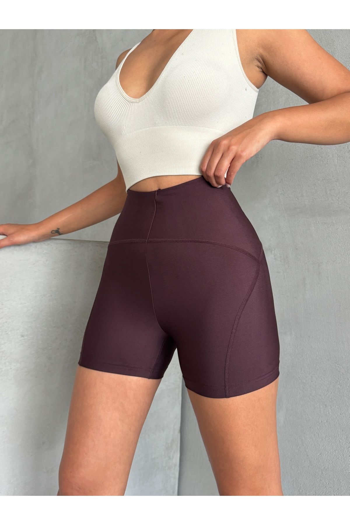Miss Prova Toparlayıcı Spor Şort/Kısa Tayt MISSSRT7319