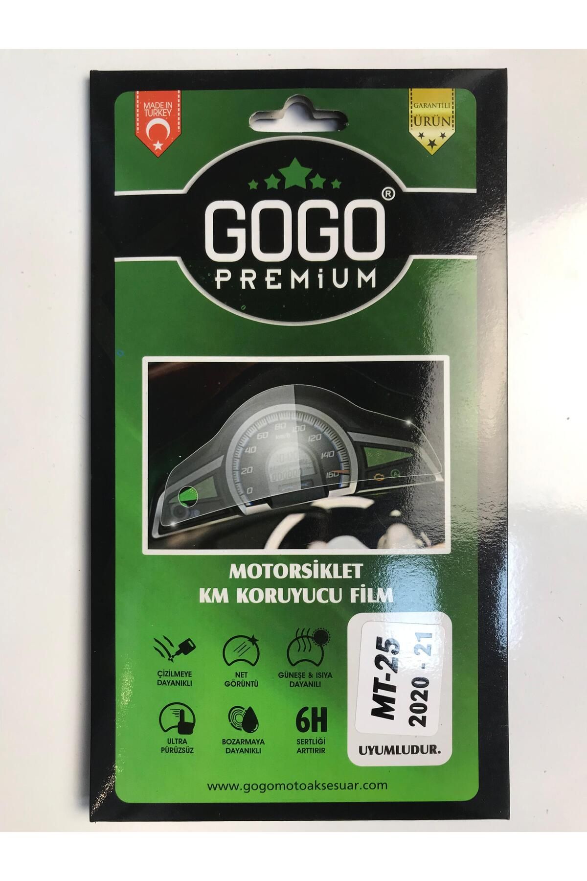 Gogo MT-25 UYUMLU 2020-2021 UYUMLU KM KORUYUCU FİLM