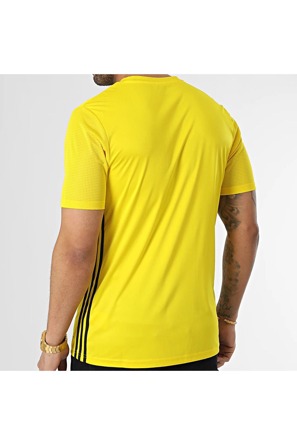 adidas-Ανδρικό μπλουζάκι προπόνησης κατάλληλο για καθημερινή χρήση και αθλητικό άνετο απλό μπλουζάκι 6