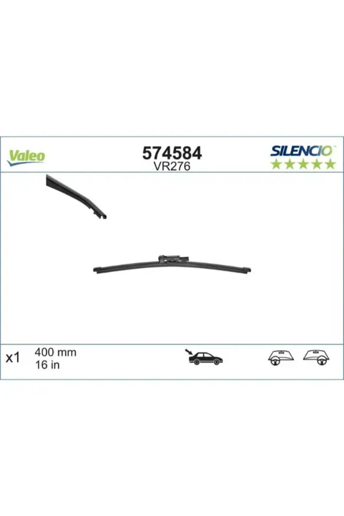 VALEO SILECEK SUPURGESI 405mm (MUZ TIP) ARKA DOBLO II TEK KAPI 02 / 10 SPRINTER CRAFTER 04 / 06