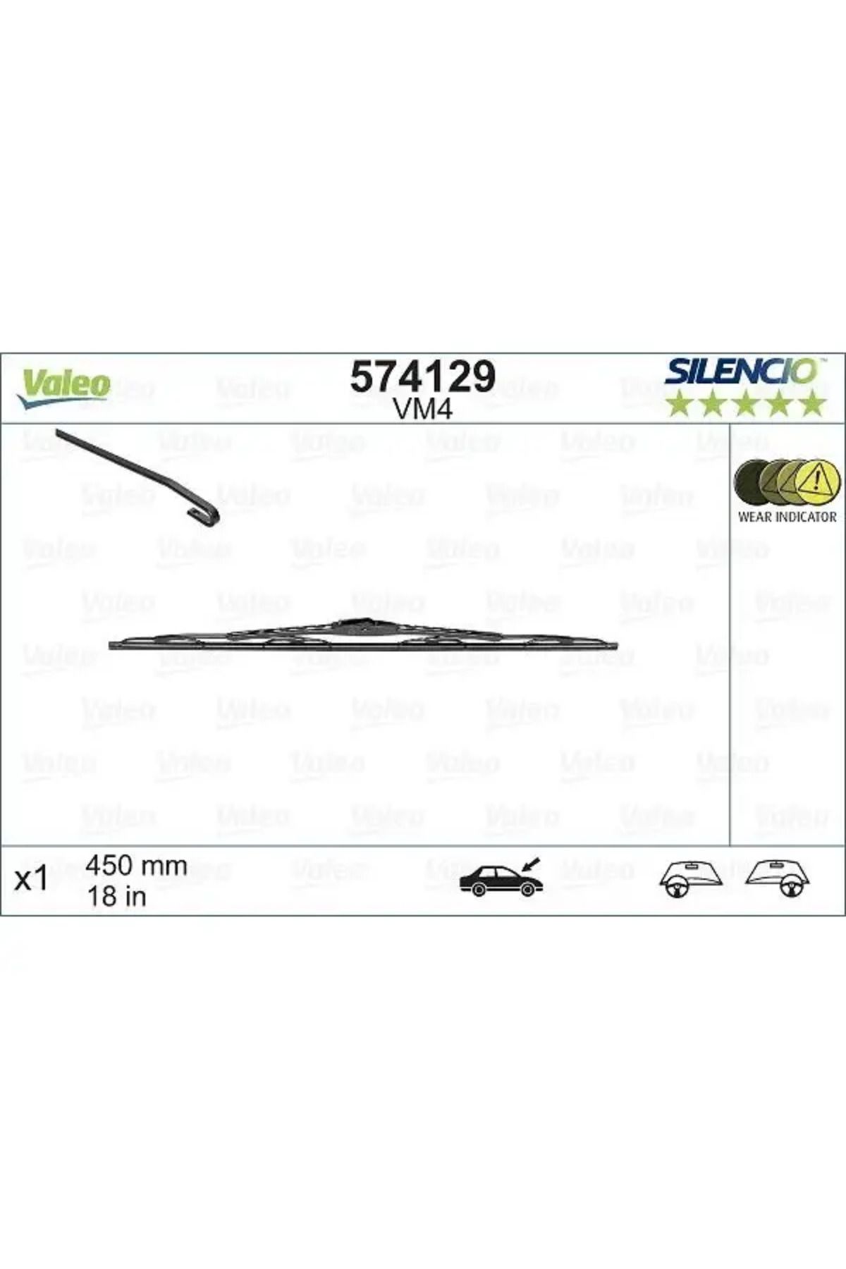 VALEO SILECEK SUPURGESI 450mm LAGUNA (ST)