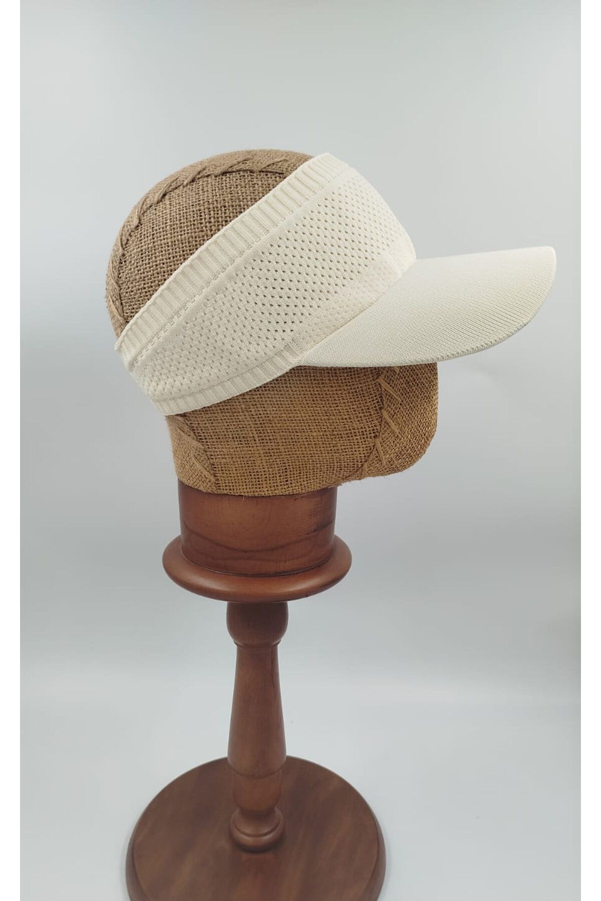 OnMyHead Unisex Spor Fileli Gölgelik Vizör Şapka