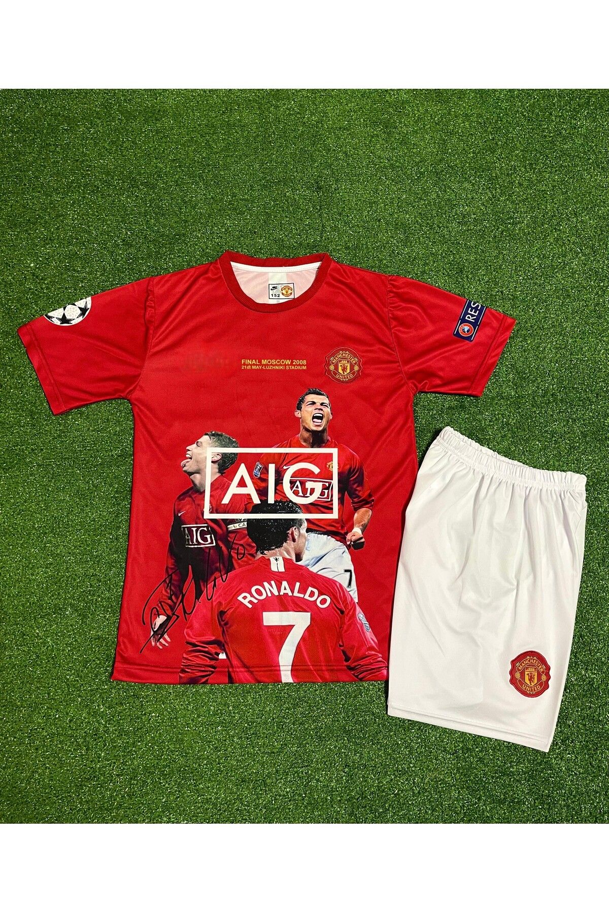 BARBITOS Manchester United Cristiano Ronaldo Temalı Özel Çocuk Forması