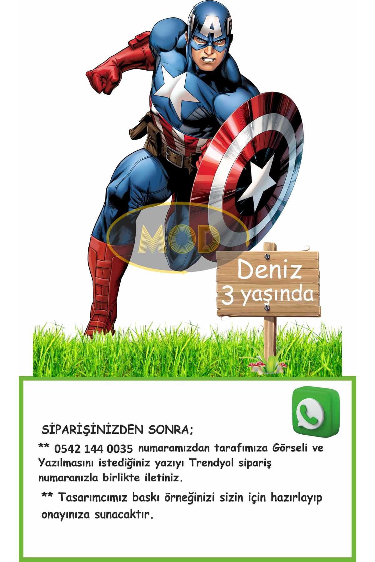 MOD DOĞUM GÜNÜ 3 BOYUTLU AYAKLI MAKET PANO 50X70 CM