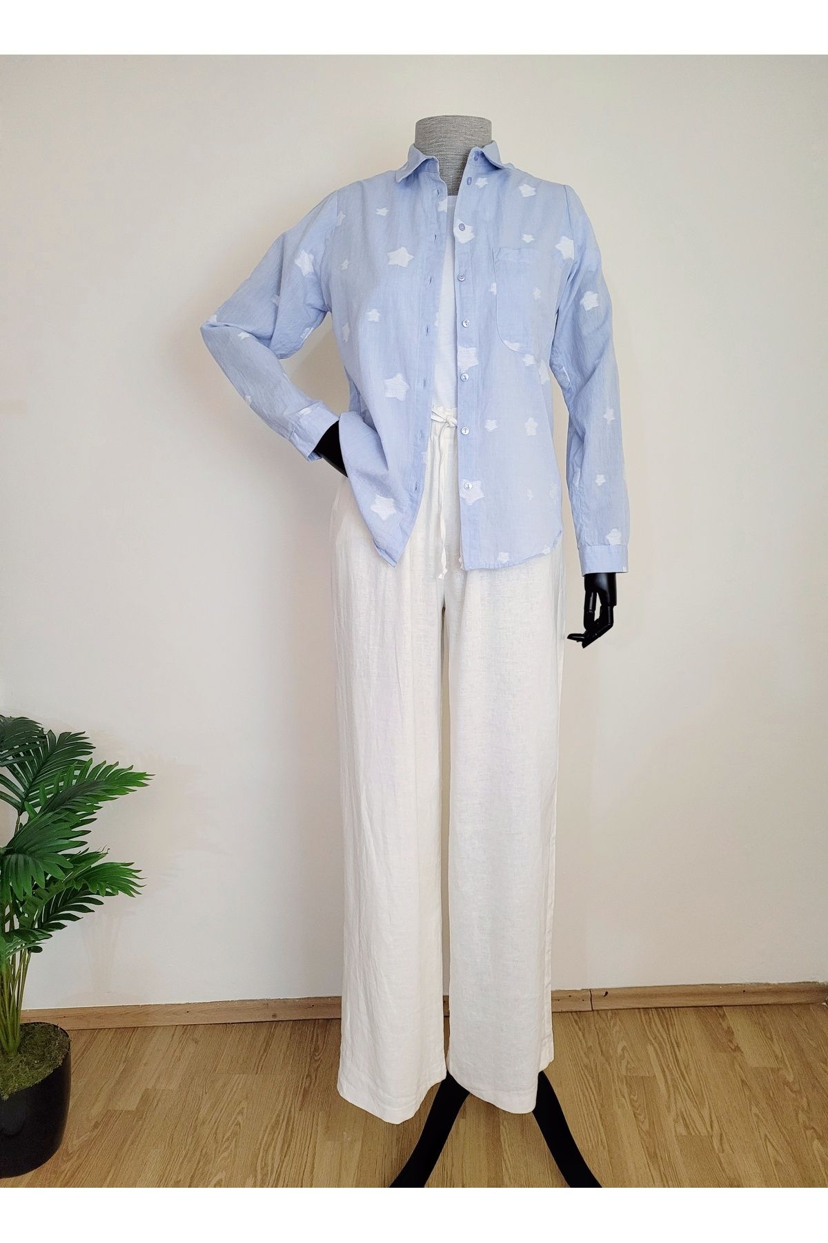 MODA Keten Pantolon