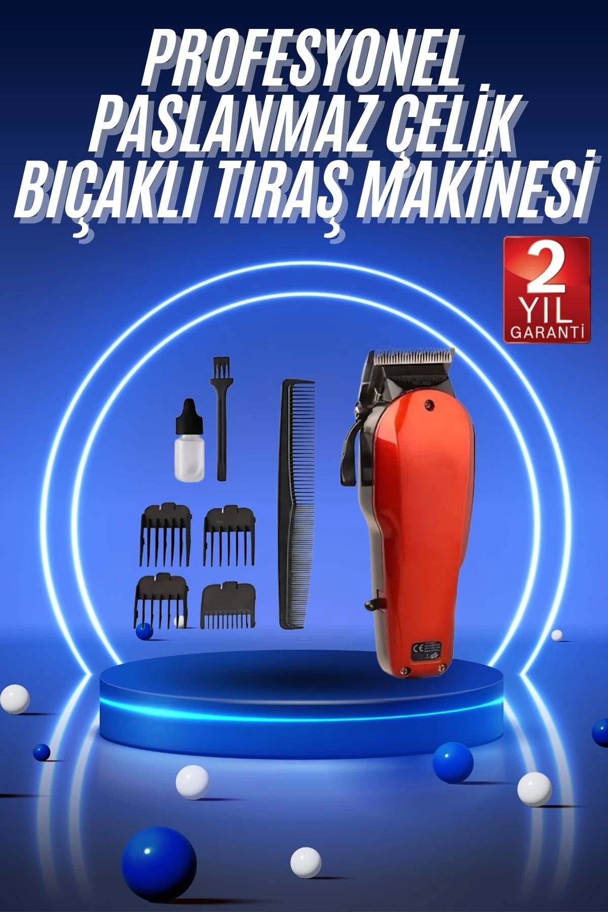 Modafiks Unısex Tıraş Makinesi Lazer Öncesi Kısaltma Paslanmaz Çelik