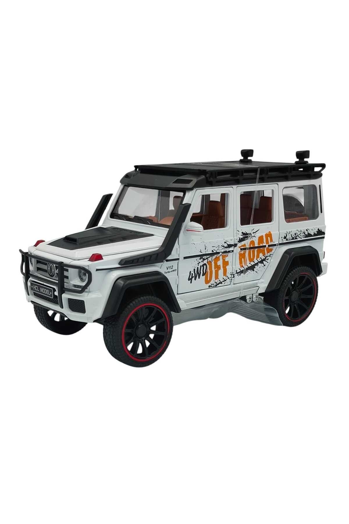 Vardem Die Cast Off Road Çek Bırak 1:22 Buhar Çıkartan , Sesli Ve Işıklı Buharlı Jeep