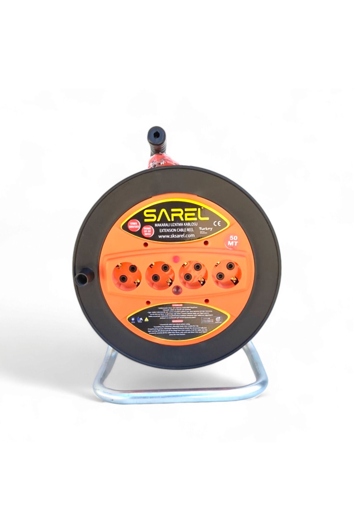 COBI SMART®-Extension cord reel 3x2.5 mm², 30 m, 4 sockets, overload protection - COBI SMART® 16