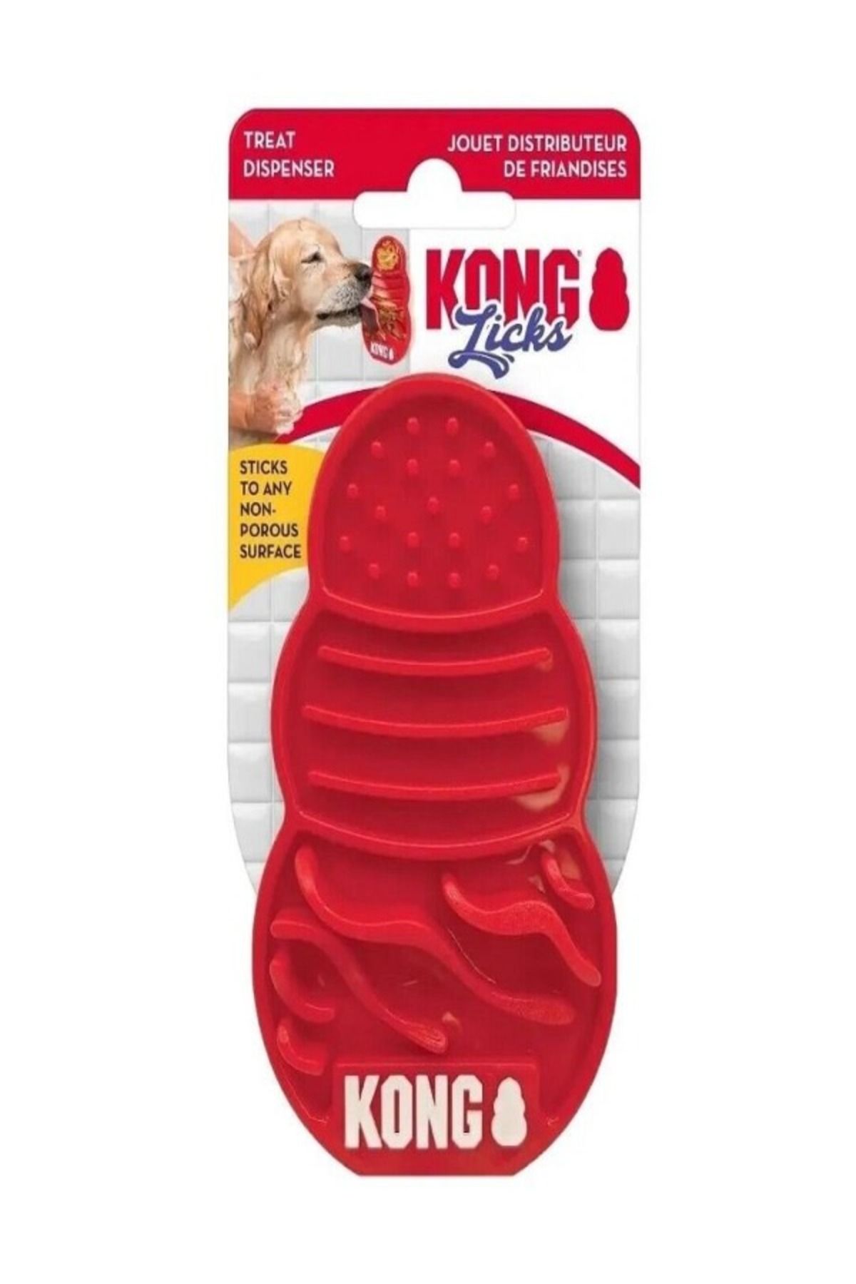 sevgipet KONG Licks Köpekler için Sıvı Ödül Maması Oyuncağı Small