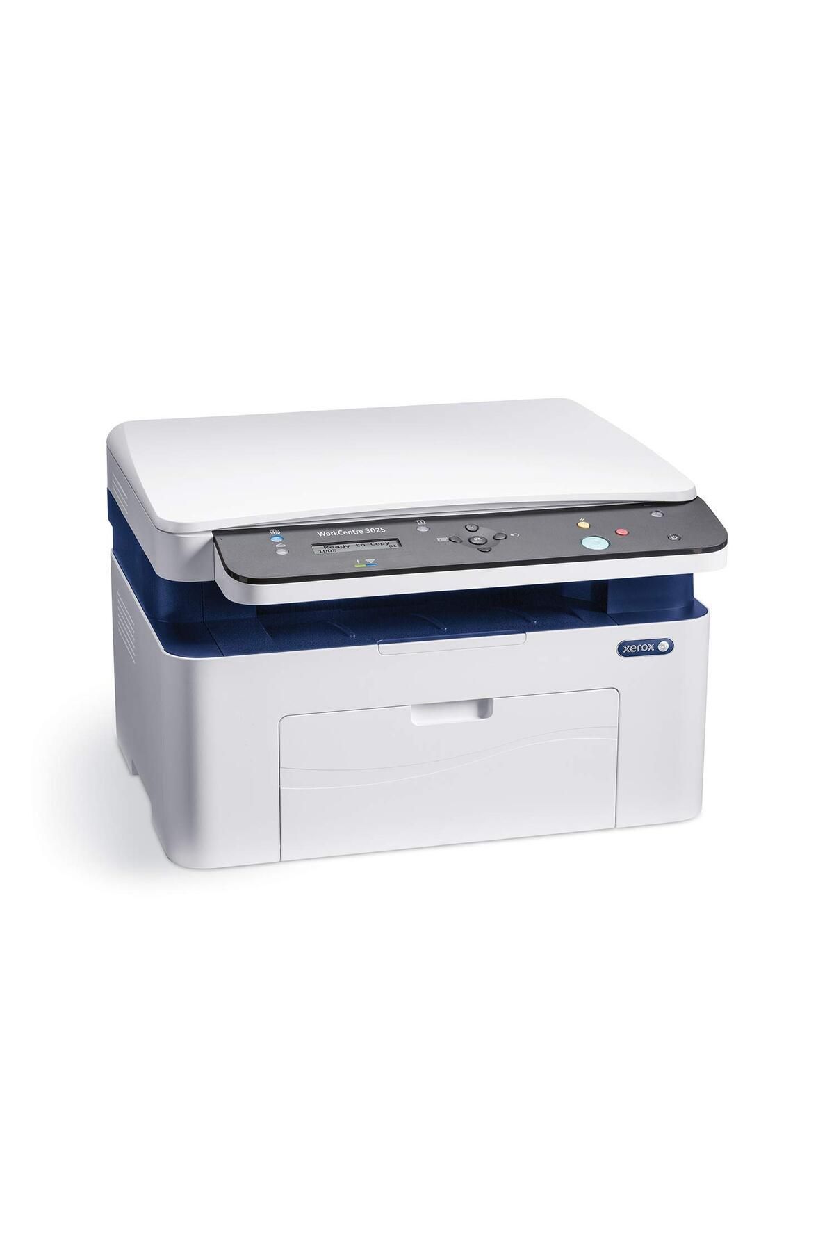 Xerox-طابعة WorkCentre 3025 اللاسلكية متعددة الوظائف - الطباعة والنسخ والمسح الضوئي بكفاءة ليزر مدمجة 3