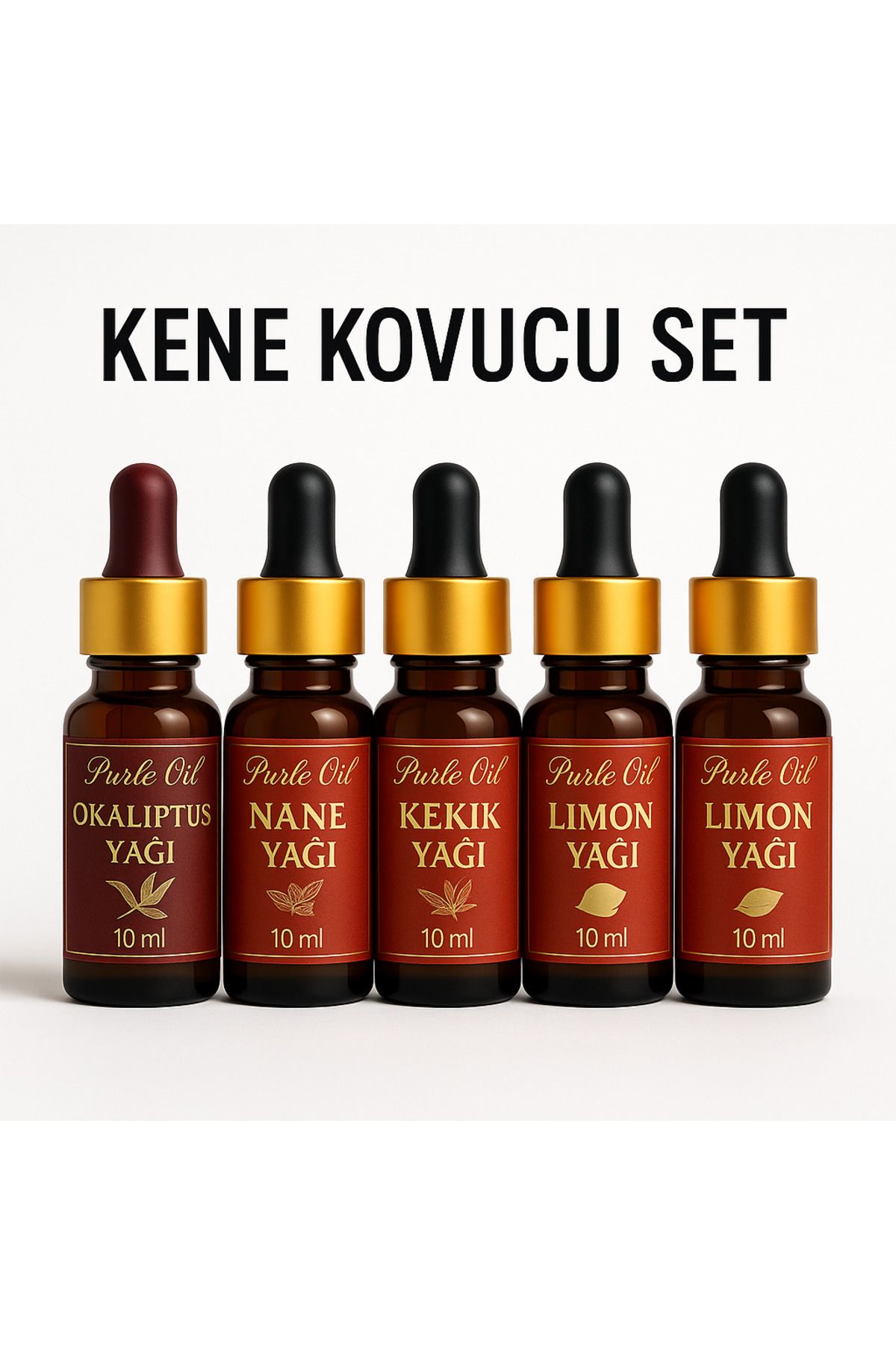 PURLEOİL 5’li Bitkisel Kene Kovucu Set – Doğal Koruma, Etkili Çözüm!”