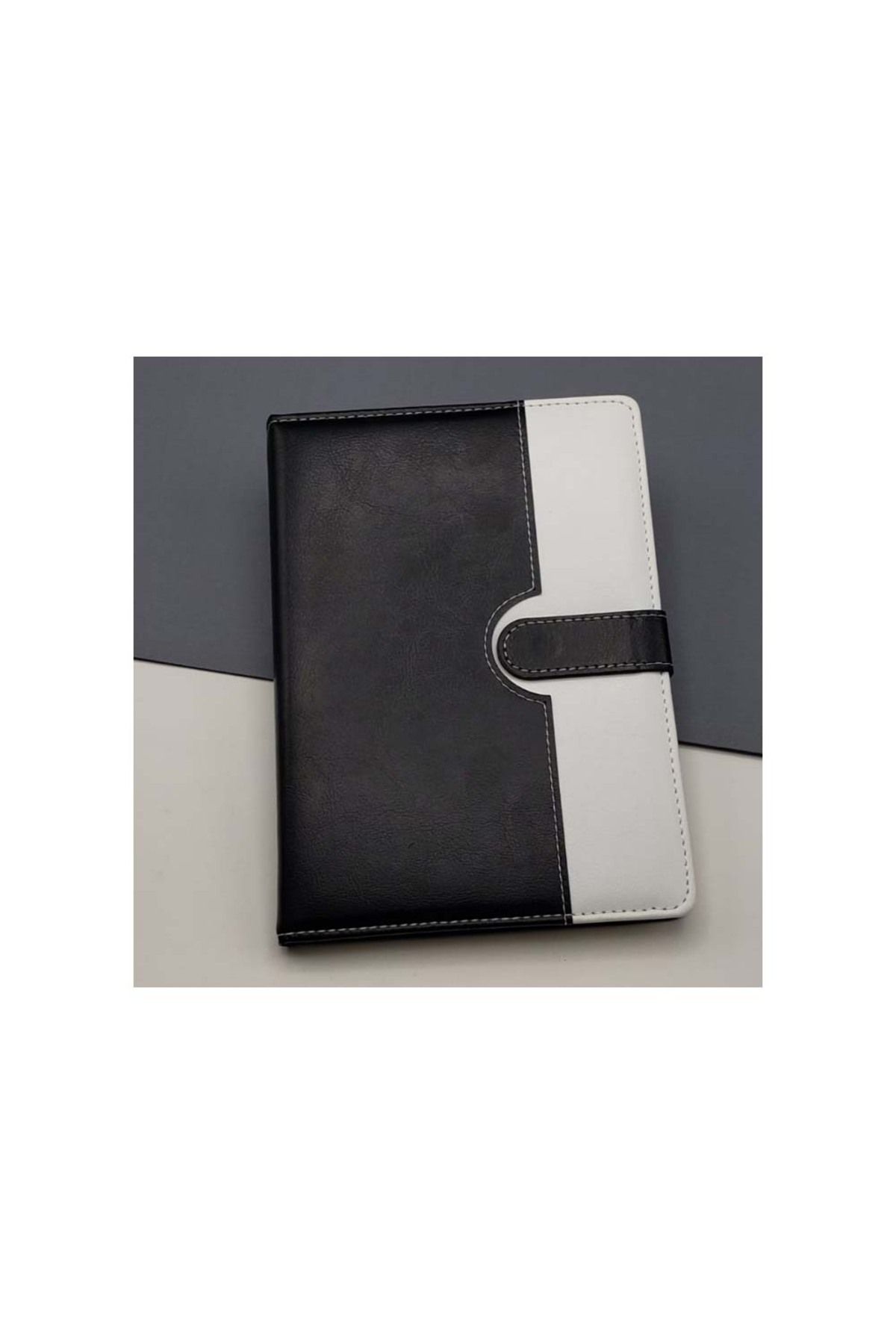 Paras Ticaret Termo Deri Tarihsiz Ajanda Çizgili Defter Fildişi Sayfa Renkli A5 Not Defteri (EBAT: 21 cm x 14,5 cm