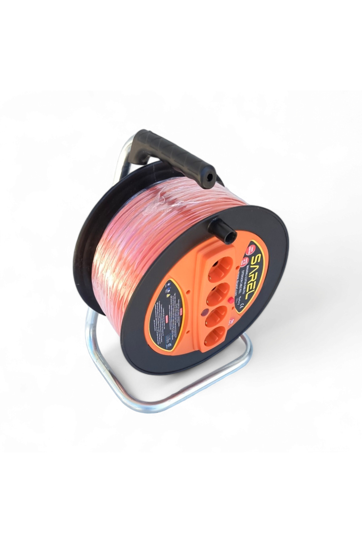 COBI SMART®-Extension cord with drum 50 m, 3 x 2.5 mm, 4 sockets, overload protection - COBI SMART® 3