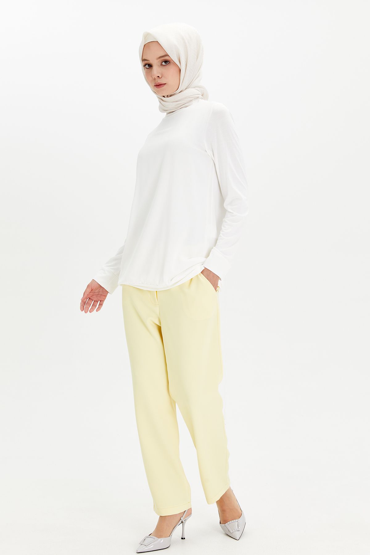 Setrms Şifon Kombinli Basic Tunik