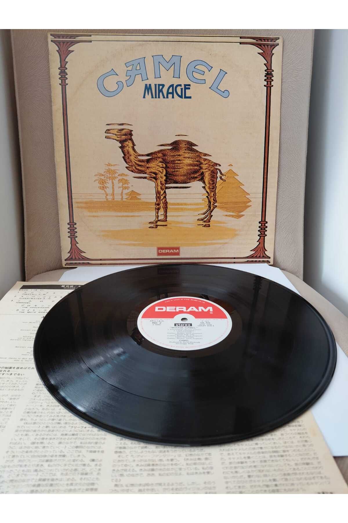Plakperest CAMEL - Mirage - 1974 Japonya Basım Nadir Plak Albüm-2.El