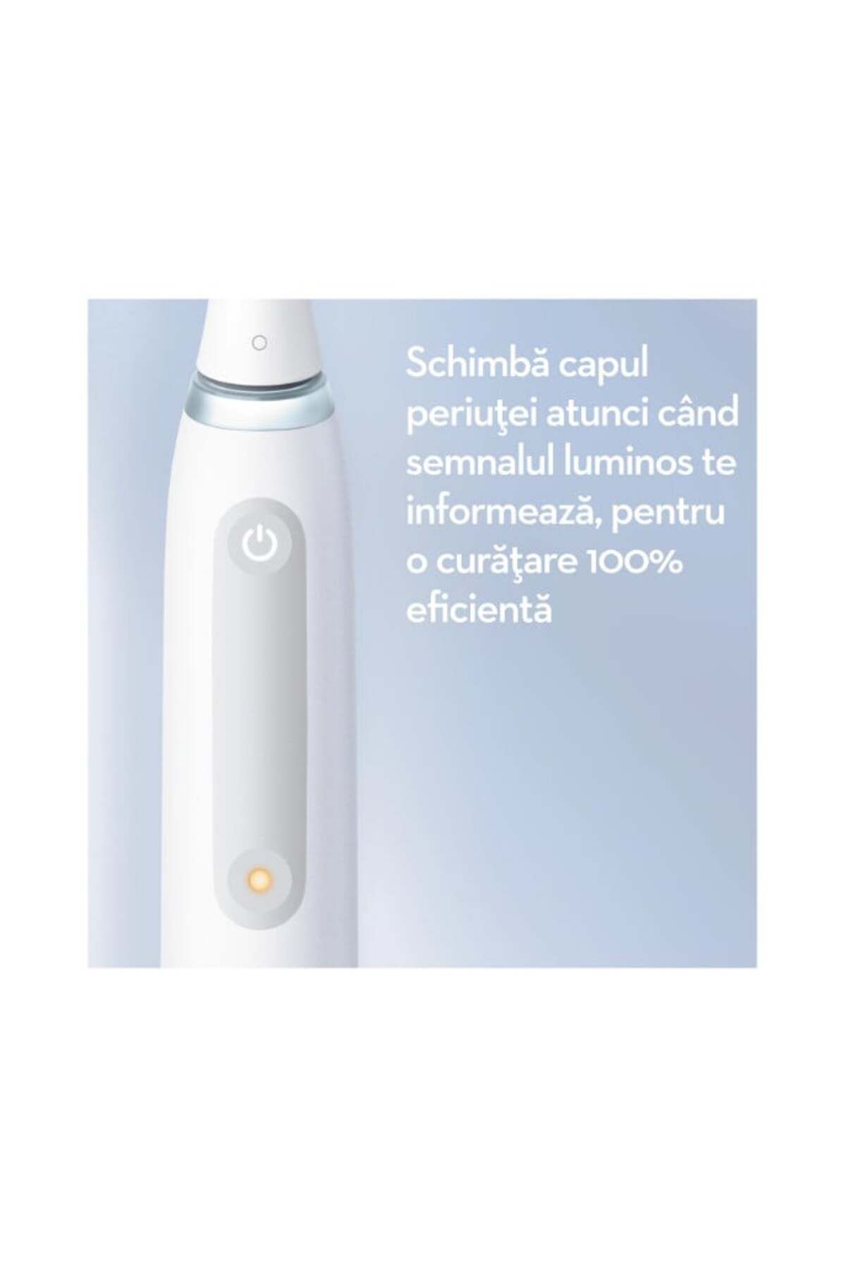 Oral-B-Io 4 Electric Toothbrush With Magnetic And Micro-vibration Technology, Smart Pressure Sensor 3