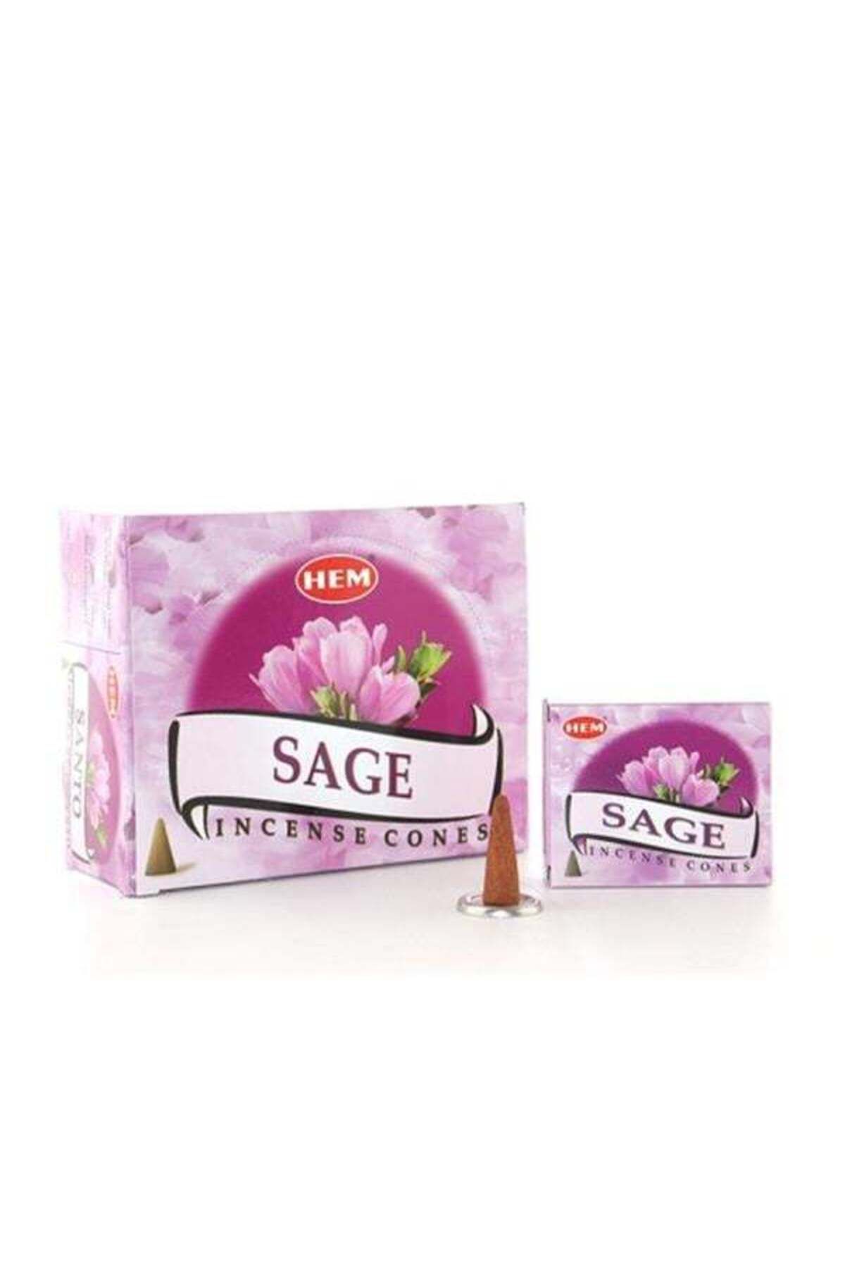 Zayla Sage Aromalı Konik Tütsü