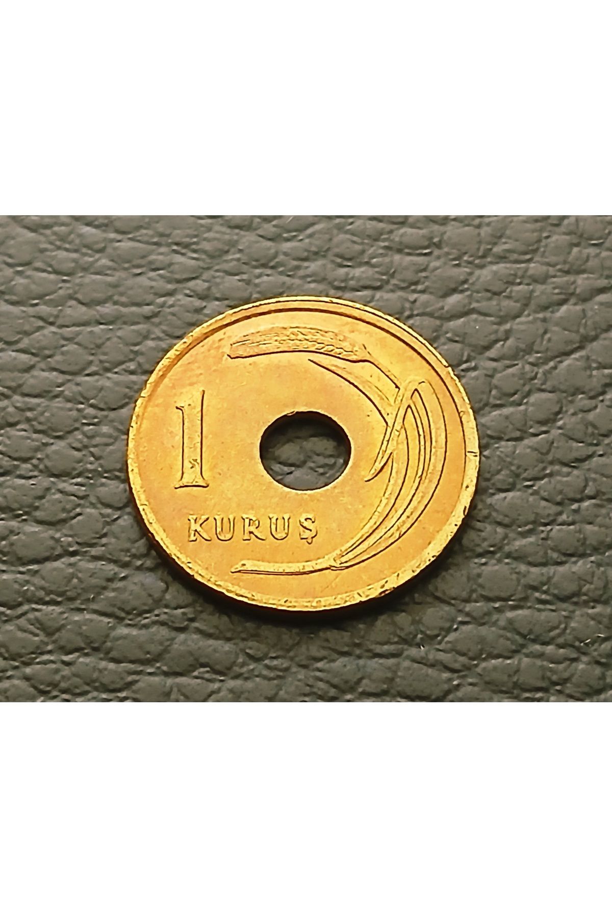 DÜZGÜN TİCARET 1951 Yılı Delikli 1 Kuruş Madeni Para
