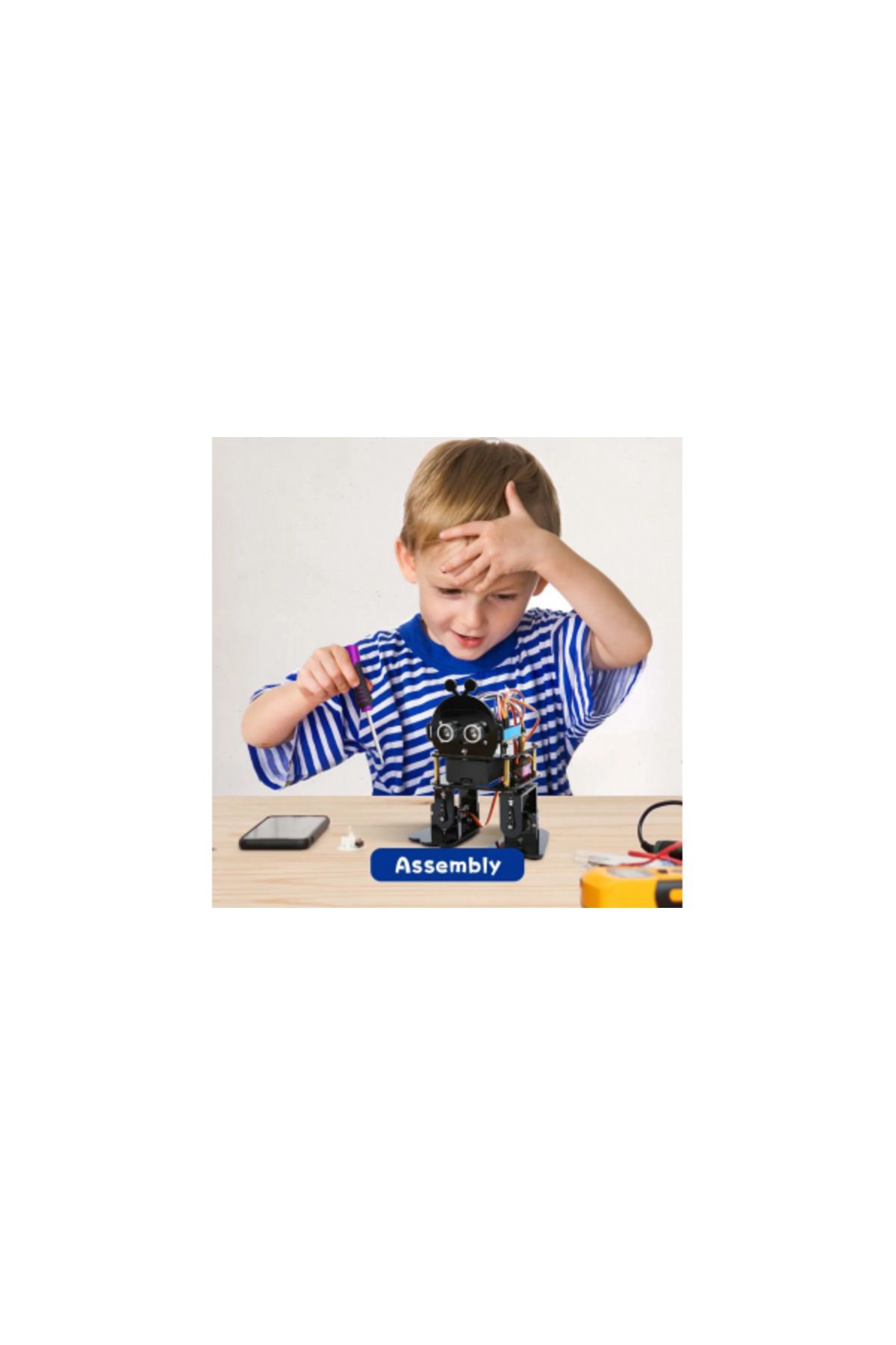 ACEBİL-Educational Bionic Robot Kit, ACEBOTT QD021, for Arduino ESP32 6