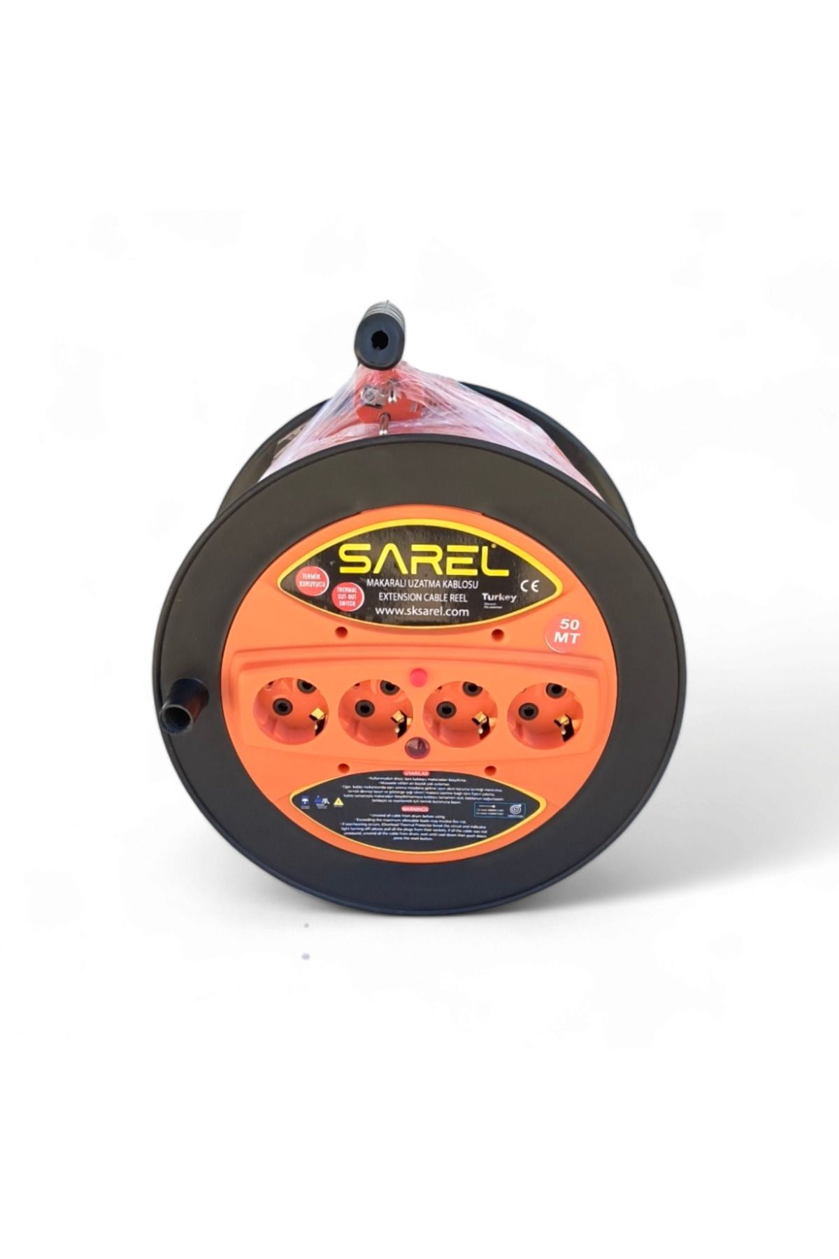 COBI SMART®-Extension cord reel 3x2.5 mm², 30 m, 4 sockets, overload protection - COBI SMART® 15