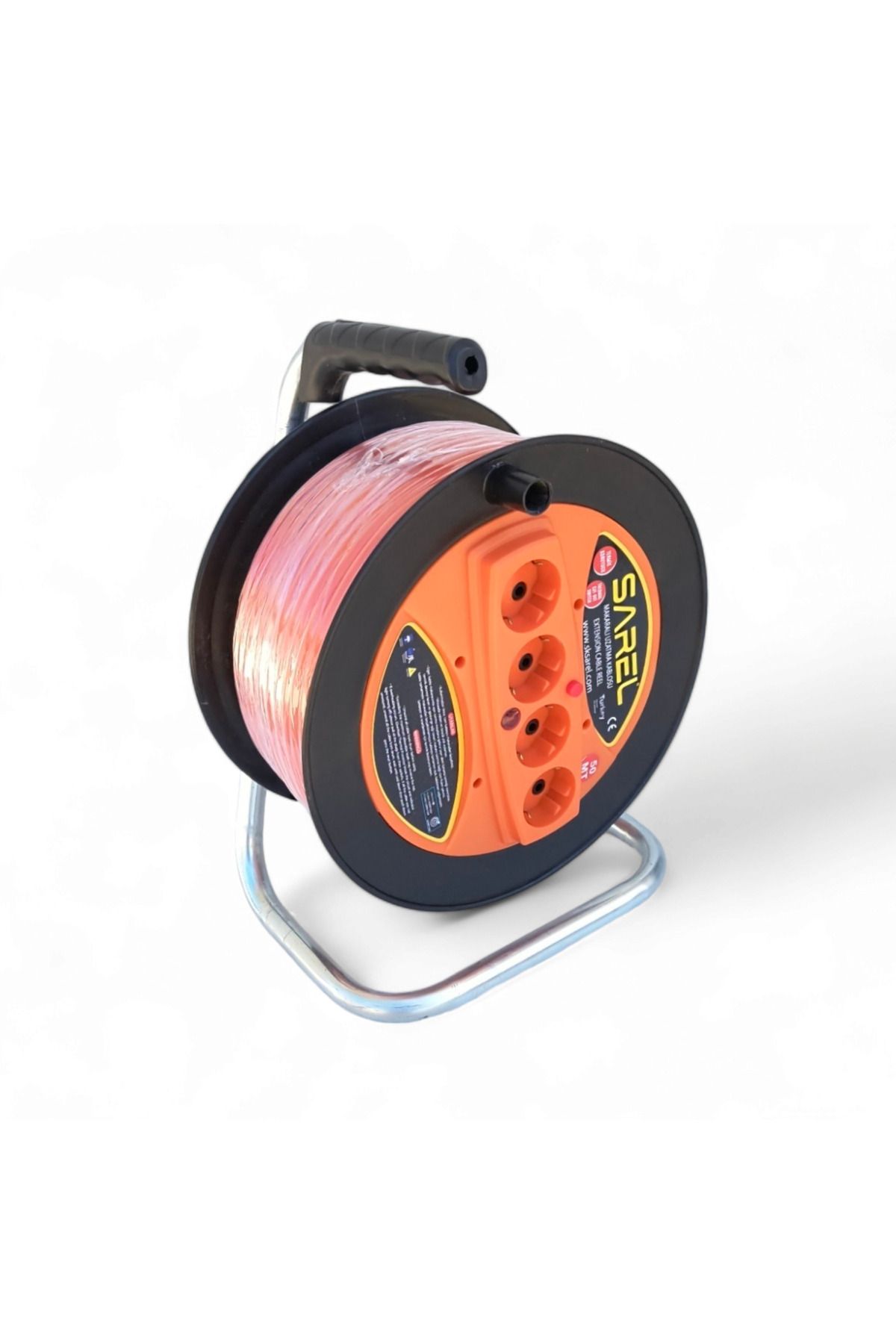 COBI SMART®-Extension cord reel 3x2.5 mm², 30 m, 4 sockets, overload protection - COBI SMART® 10