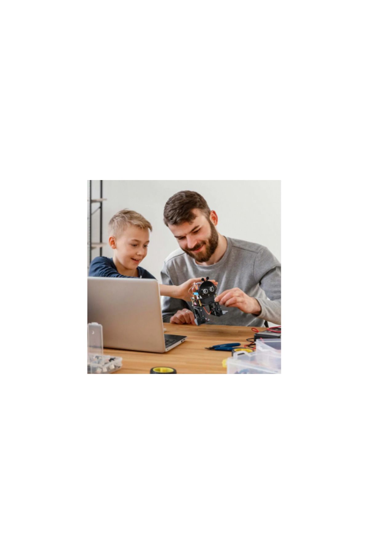 ACEBİL-Educational Bionic Robot Kit, ACEBOTT QD021, for Arduino ESP32 5