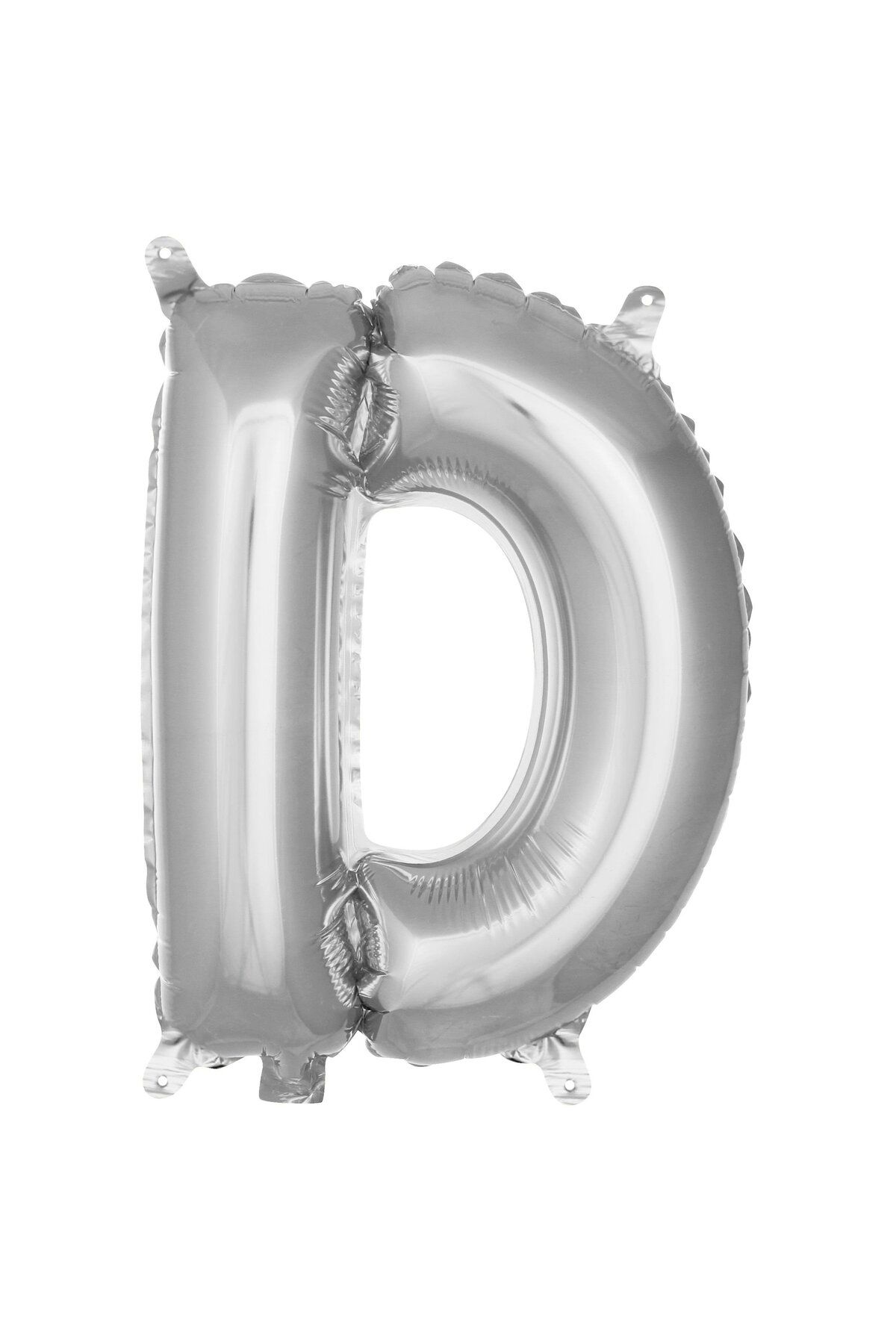 PARTİMİO PARTİ MALZEMELERİ Harf Folyo Balon Gümüş Renk 16'' (36cm)