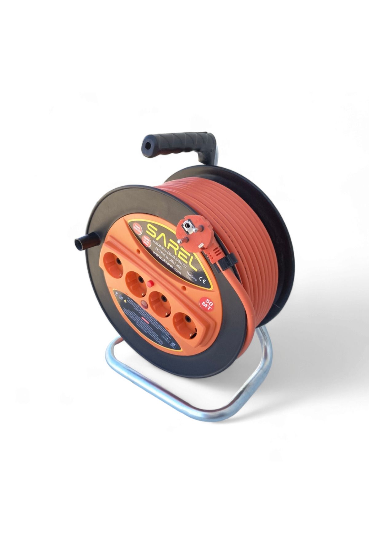 COBI SMART®-Extension cord reel 3x2.5 mm², 30 m, 4 sockets, overload protection - COBI SMART® 8