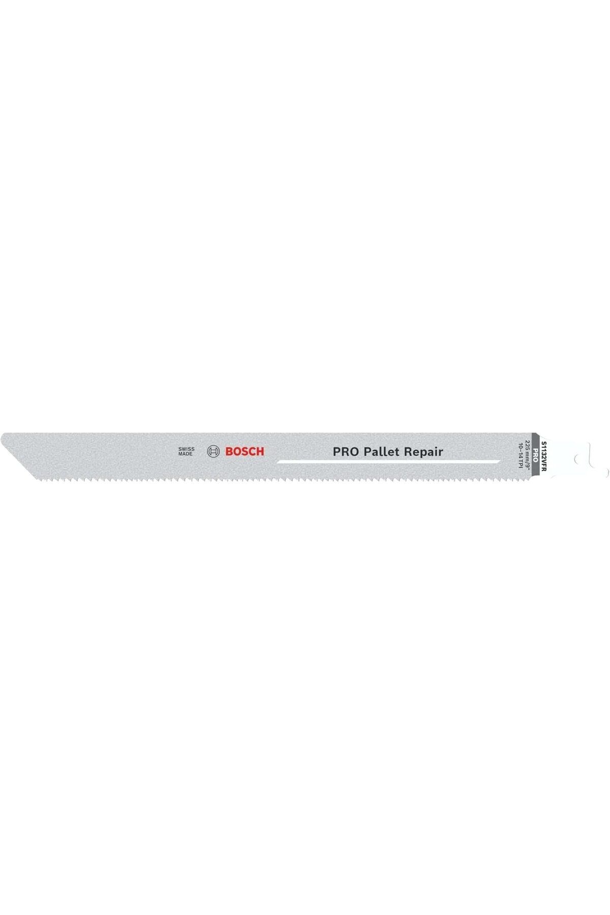Karachil Bosch 5X Pro Pallet S1132Vfr Repair Panter Testere Bıçağı (Çelik, Çivili Ahşap, Uzunluk 225 Mm, Pro