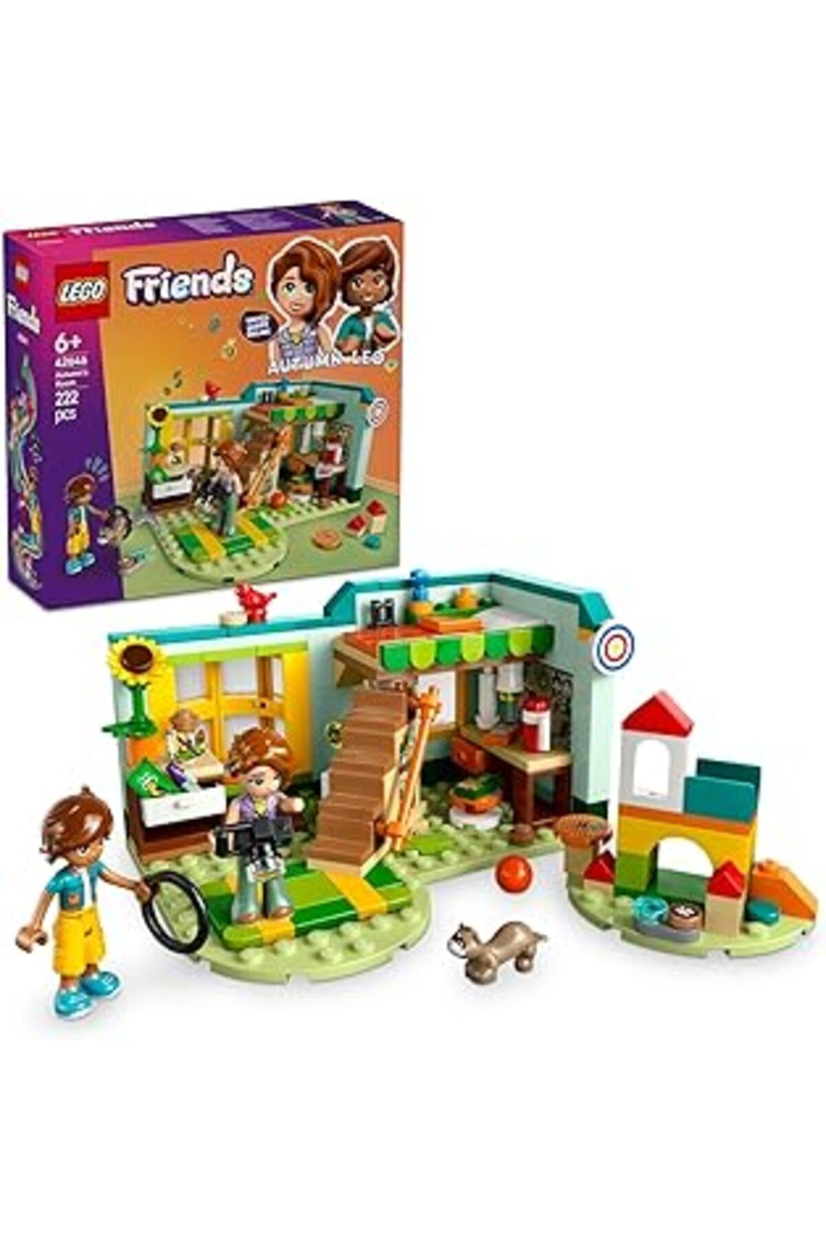 Mu Art Ahşap Friends Autumn’Un Odası 42646-6 Yaş Ve Üzeri Kız Ve Erkek Çocukları Mini Bebek İçeren Yaratıcı Oyun