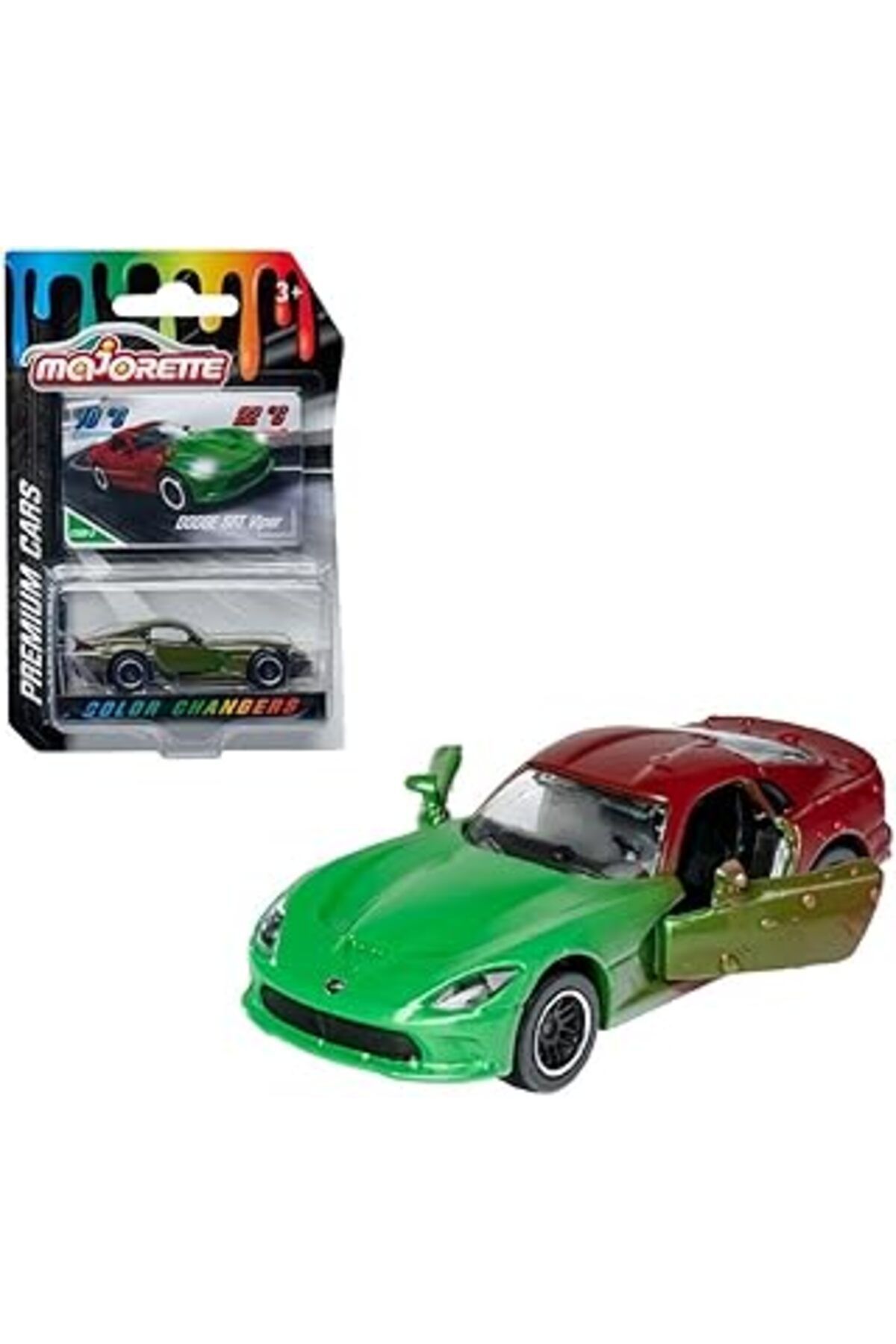 Pazarcan Majorette Color Changers Premium Arabalar 238B-3 Dodge Srt Viper
