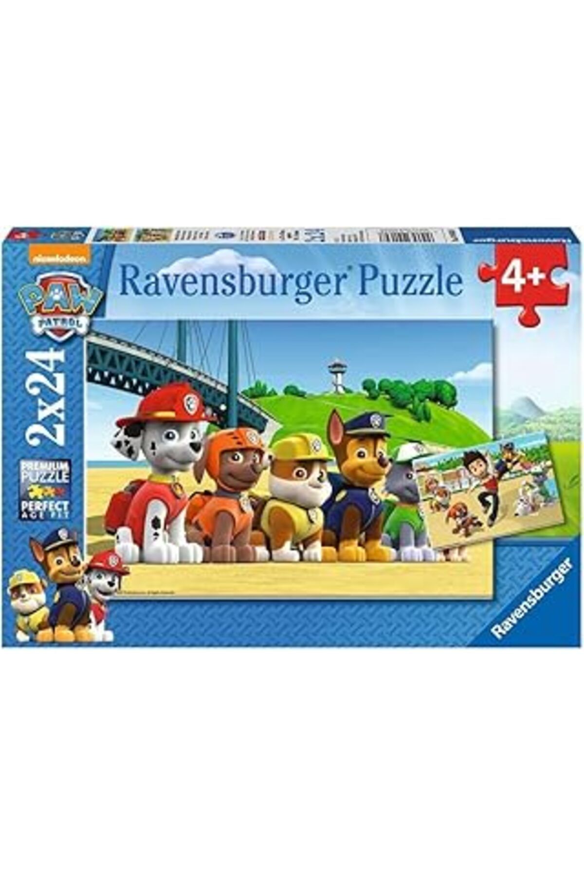 Pazarcan Ravensburger 2 X 24 Parça Yapboz Paw Patrol (90648)