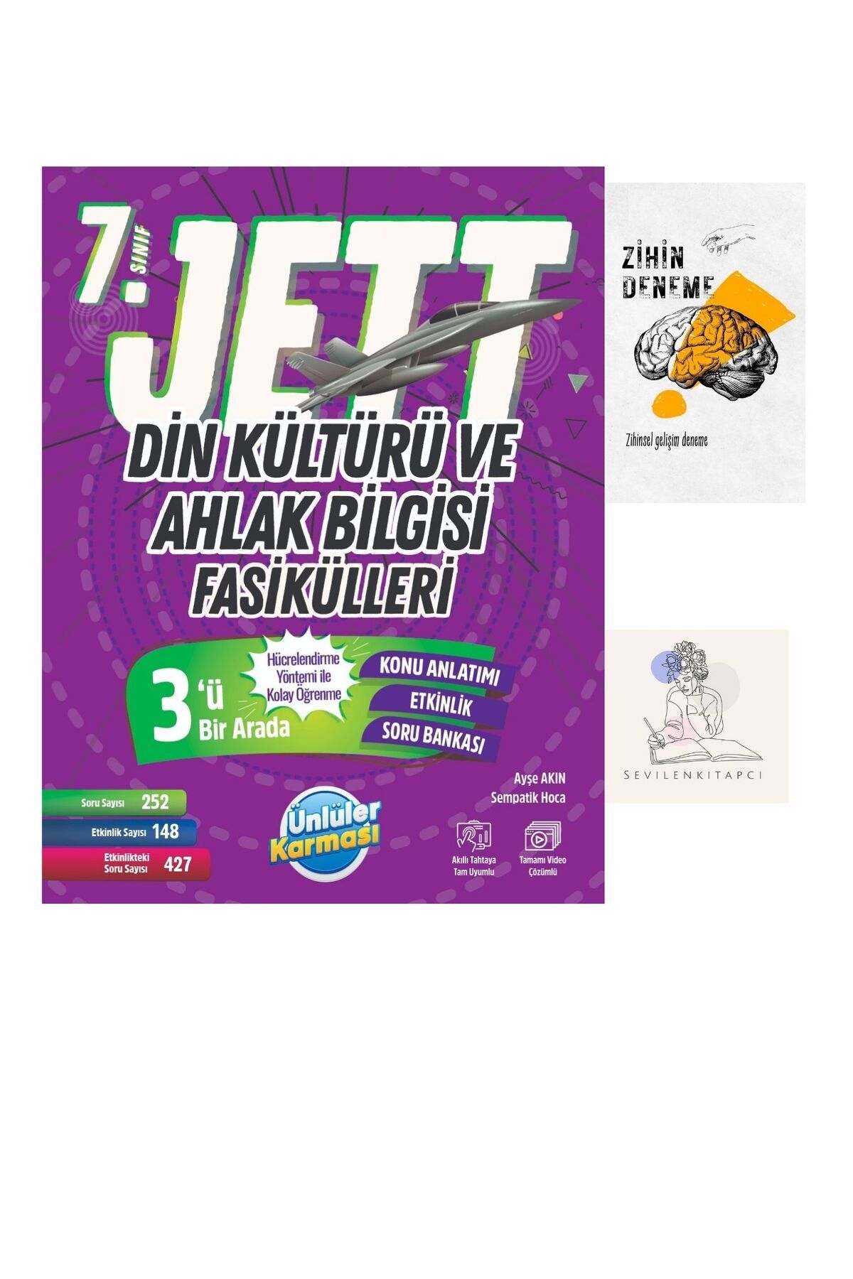 Ünlüler Karması ÜNLÜLER KARMASI 7.SINIF DİN KÜLTÜRÜ JETT FASİKÜL KONU ANLATIM+ZİHİNDENEME+ÜK583