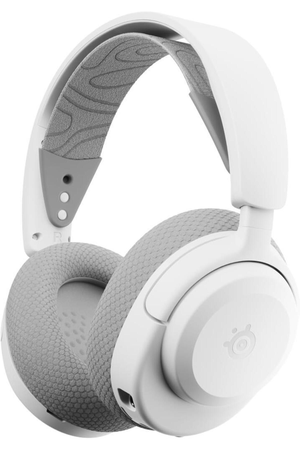 SteelSeries Arctis Nova 3X Wireless Beyaz Gaming Kulaklık - Mobil Uygulama ile Kontrol - 40 Saat Pil