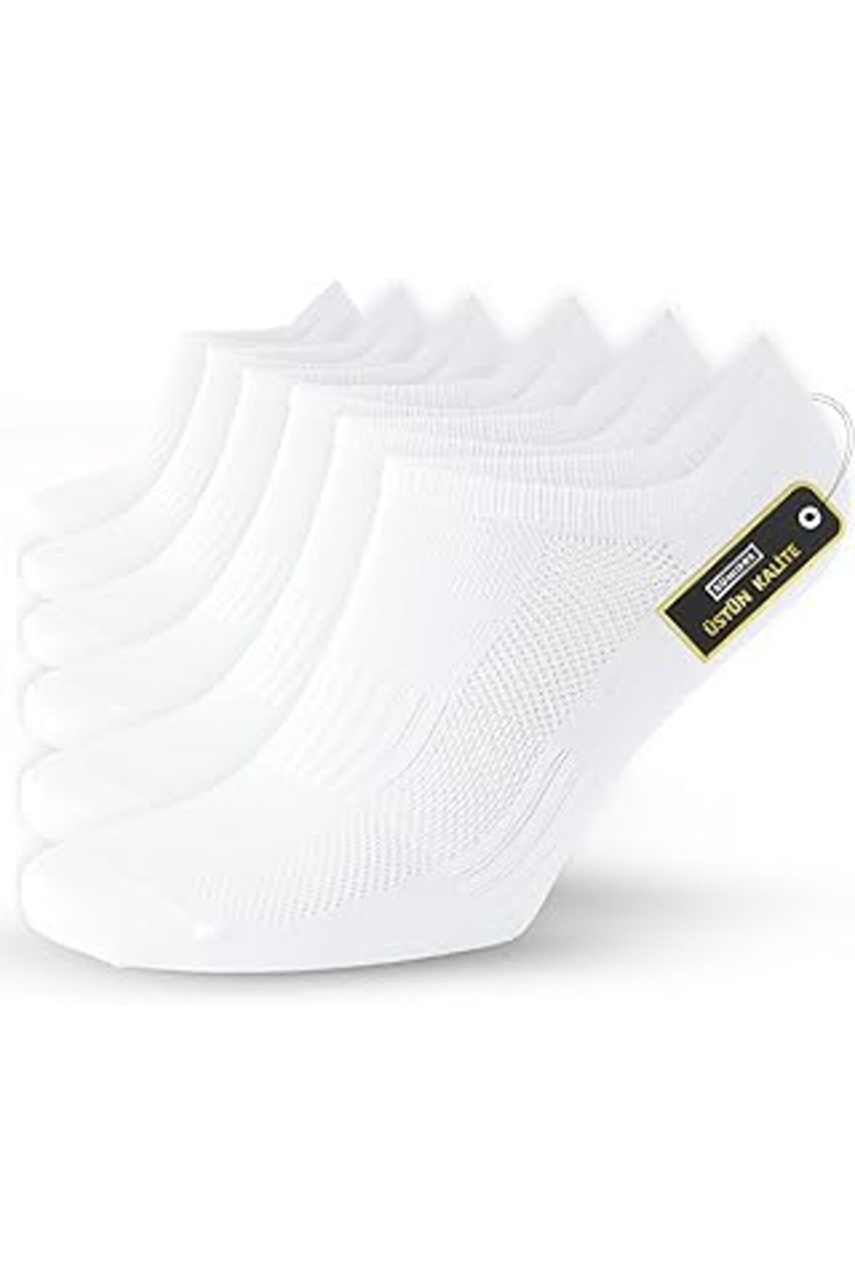 Karachil Sonnors 3-6 Çift Uniseks Sneaker Kadın Erkek Çorap - Organik Pamuk Patik Spor Çorabı - Kısa Çorap