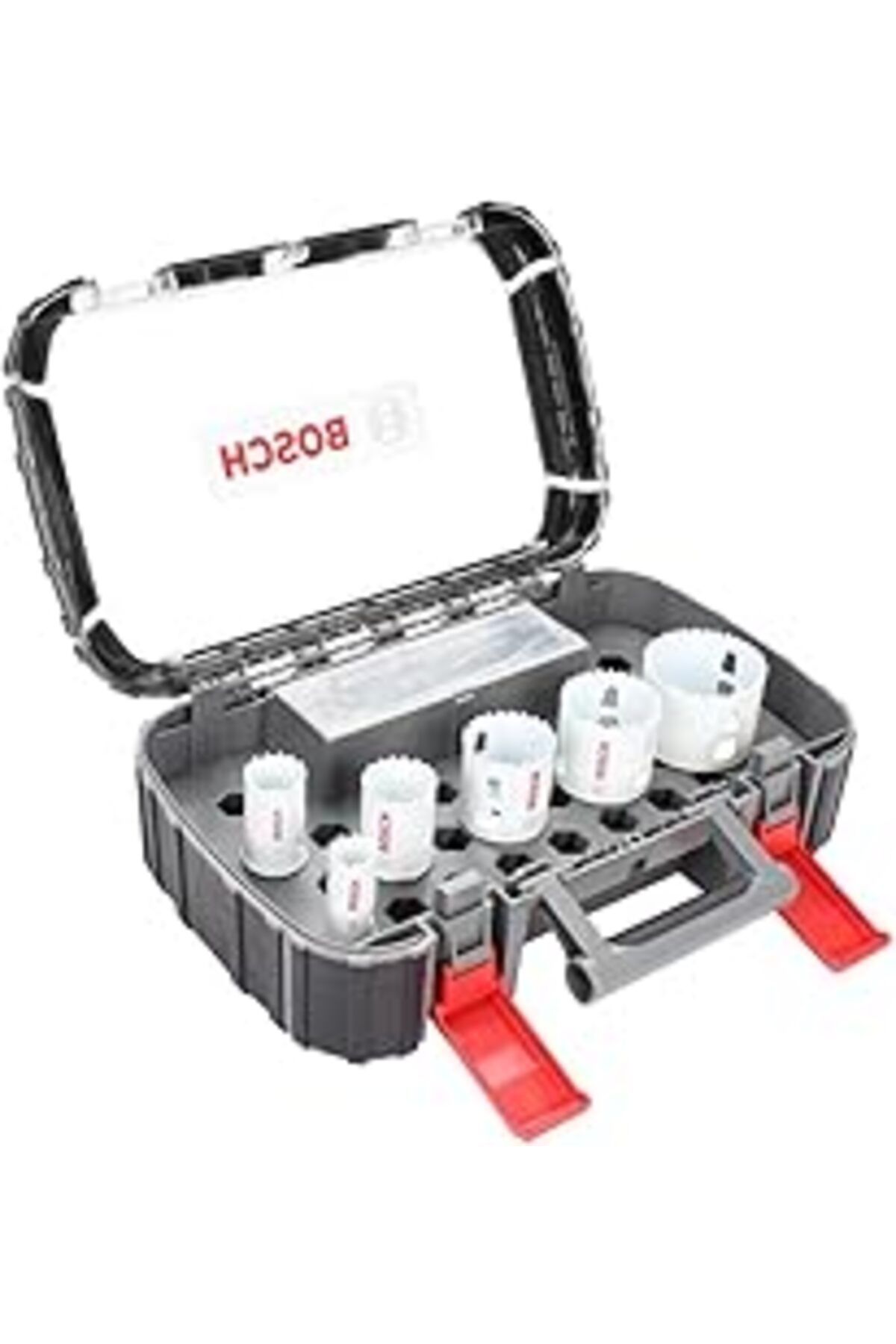 Qedii Bosch Professional Accessories 9 Parça Delik Testeresi Progressor Ahşap Ve Metal Seti (Elektrikçile