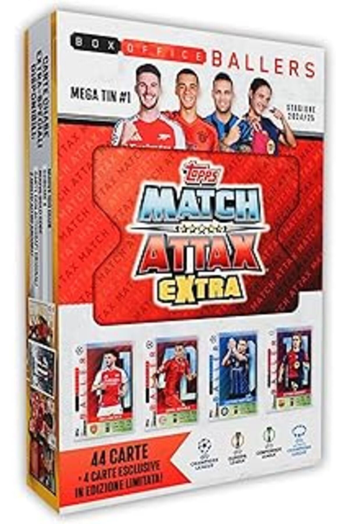 Qedii Topps Match Attax Extra 24/25 - Mega Tin Bundle (Amazon Özel)