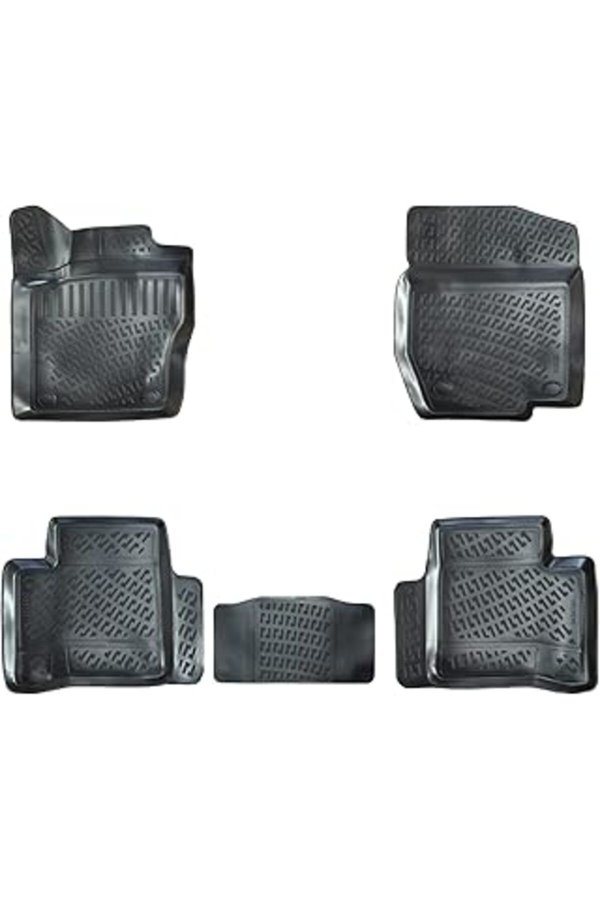 Mu Art Ahşap Rizline Mercedes Gl 2007-2012 Uyumlu 3D Havuzlu Paspas