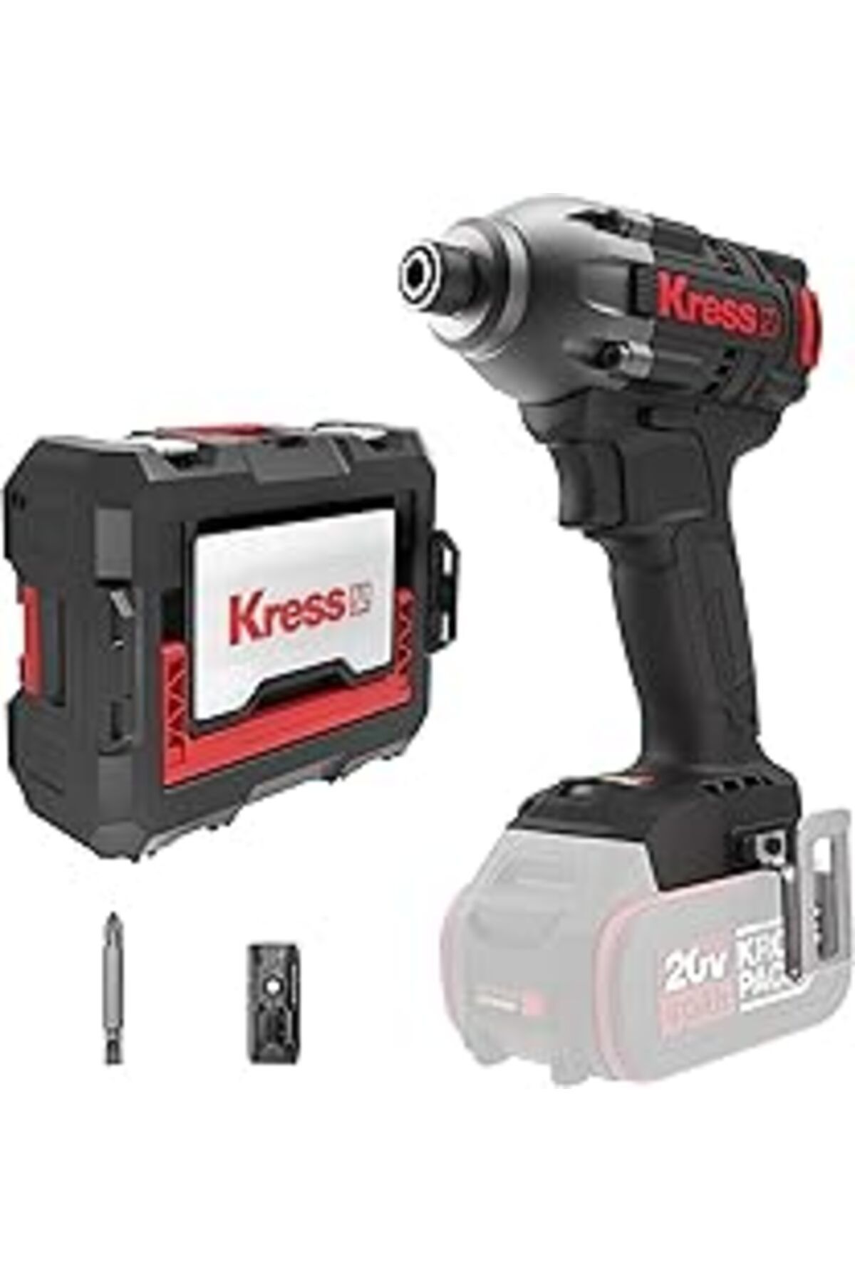 TBSProjects Kress Kub60.91 20Volt 230Nm Kömürsüz Profesyonel Şarjlı Darbeli Tornavida (Akü Dahil Değildir)