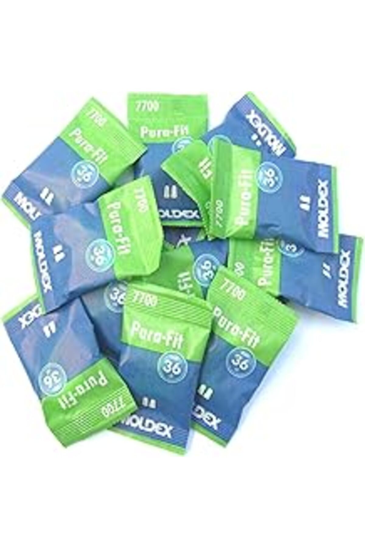 Karachil Moldex 7700 Pura-Fit Yumuşak Köpük-Kulak Tıkacı, Snr: 36 Db 10 Pairs 7700
