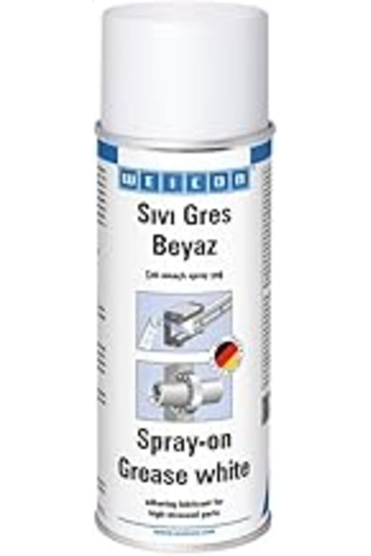 TBSProjects Weicon Sıvı Gres -Beyaz- Sprey 400 Ml Bilyalı Rulmanlar Ve Benzerleri İçin Çok Amaçlı Sprey Gres