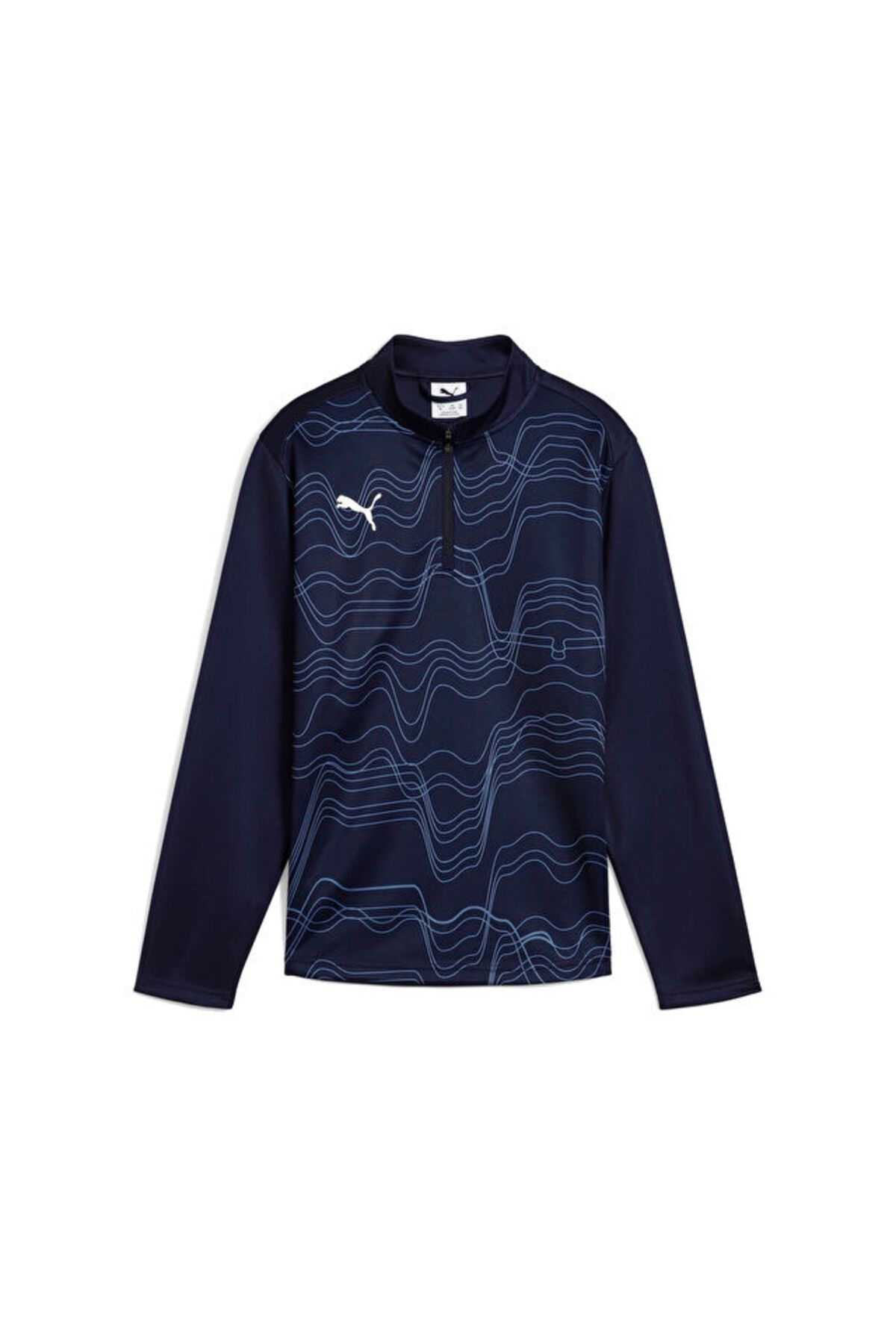 Puma Teamgoal Trg 1/4 Zip Top Gpc Erkek Futbol Antrenman Uzun Kollu Tişört 66006606 Renkli