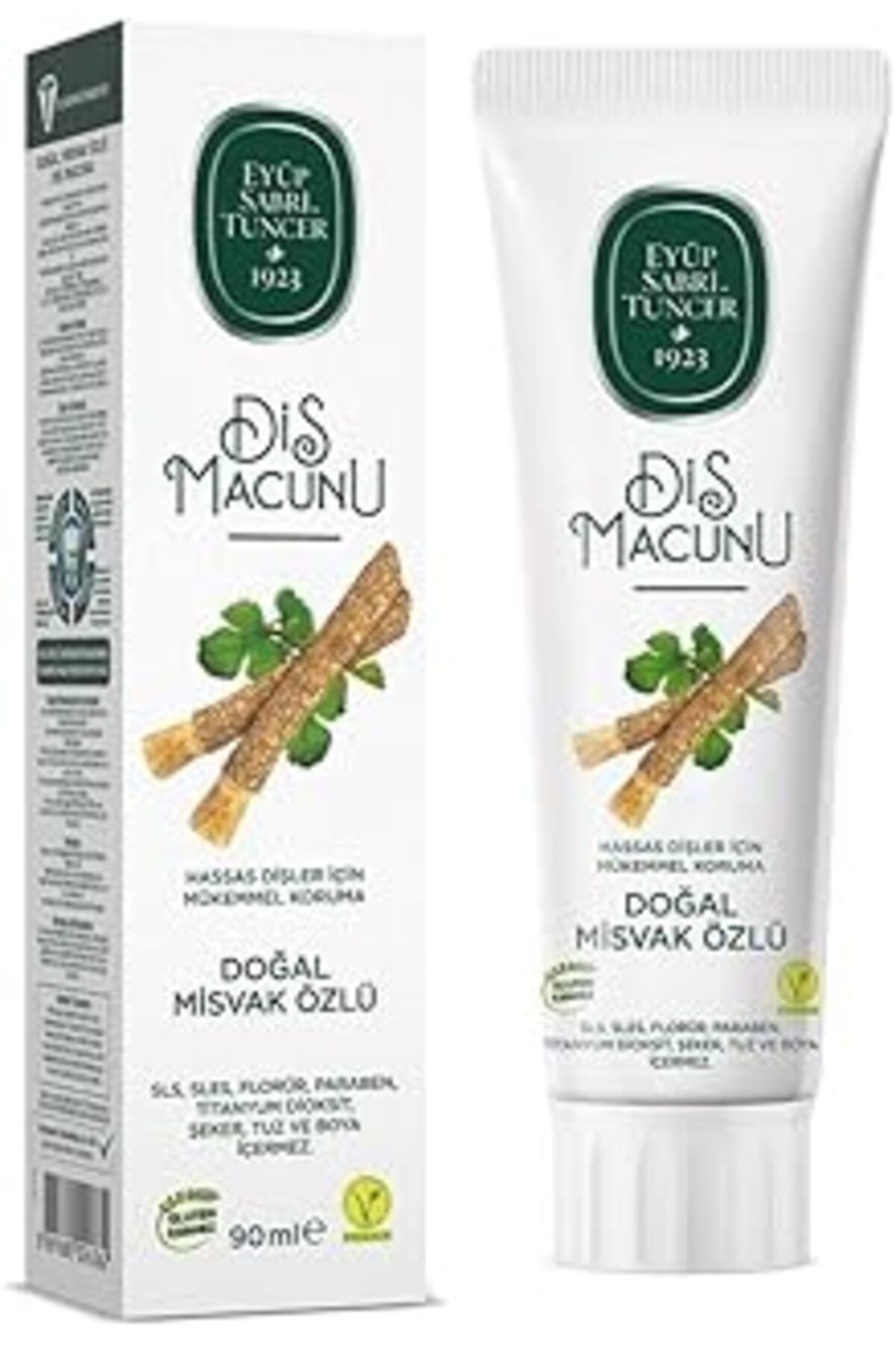 TBSProjects Eyüp Sabri Tuncer Doğal Misvak Özlü Diş Macunu, 90ml